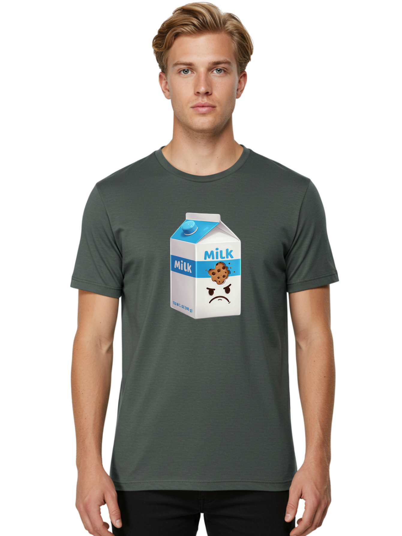 Milk-5 Men'S Graphic Tee, 100% Cotton, Comfortable Casual Summer Wear, Machine Washable, Vintage Camera, Old Camera, Antique Camera, Black Camera, Classic Photography, Photography Equipment, Nostalgic Device, Film Camera, Camera Art Bai139