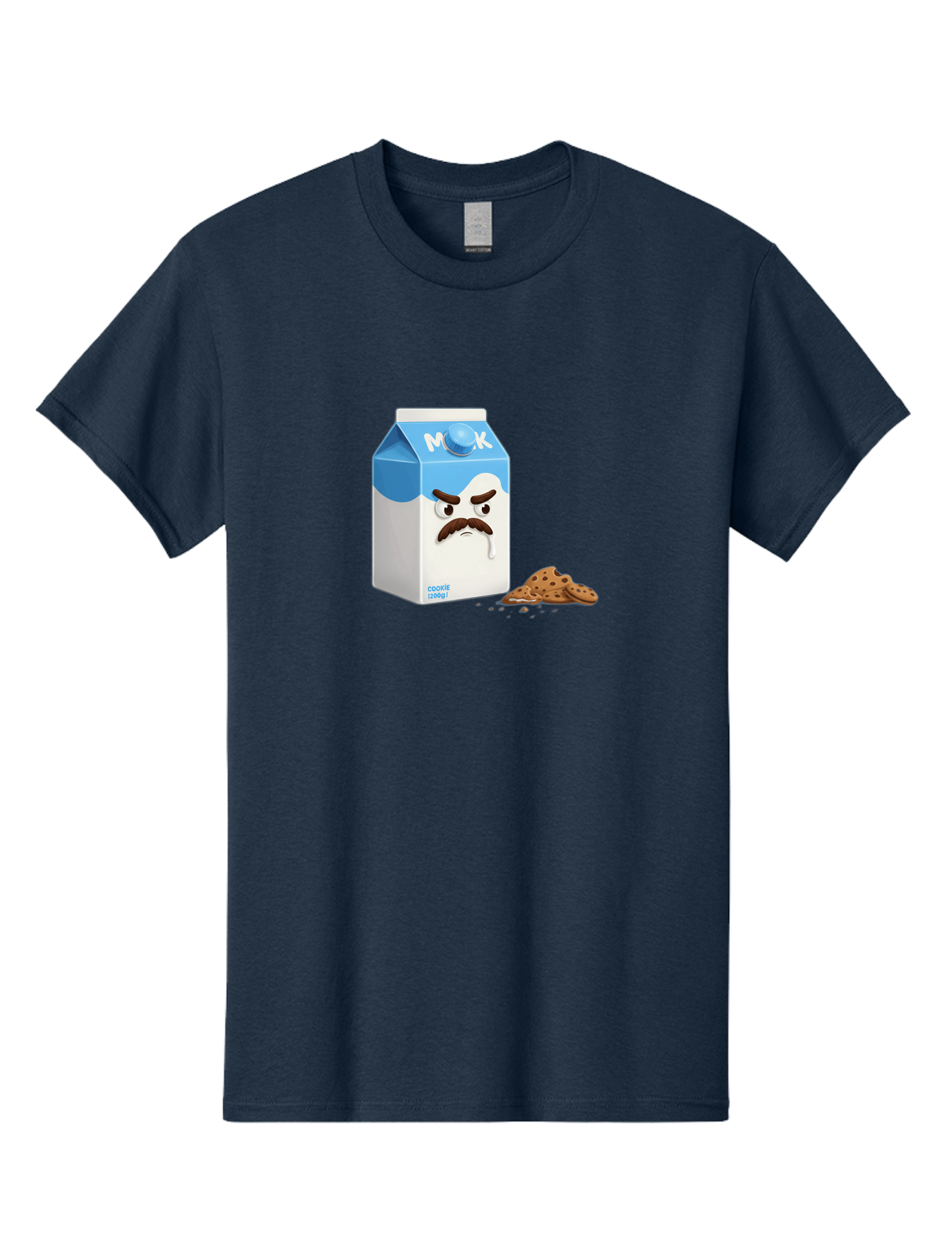 Milk-Carton-With-Mustache Men'S Graphic Tee, 100% Cotton, Comfortable Casual Summer Wear, Machine Washable, Vintage Camera, Old Camera, Antique Camera, Black Camera, Classic Photography, Photography Equipment, Nostalgic Device, Film Camera, Bai149