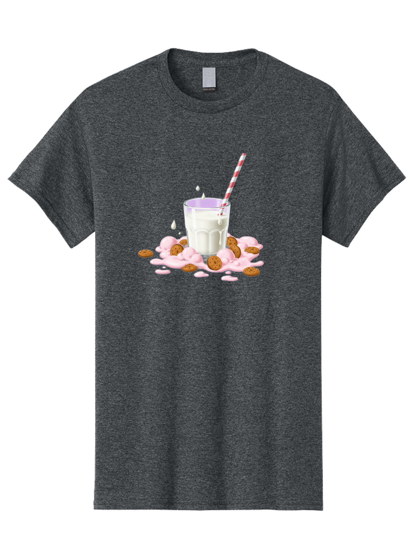Milkshake-Cookies Men'S Graphic Tee, 100% Cotton, Comfortable Casual Summer Wear, Machine Washable, Vintage Camera, Old Camera, Antique Camera, Black Camera, Classic Photography, Photography Equipment, Nostalgic Device, Film Camera, Camera Art Bai154