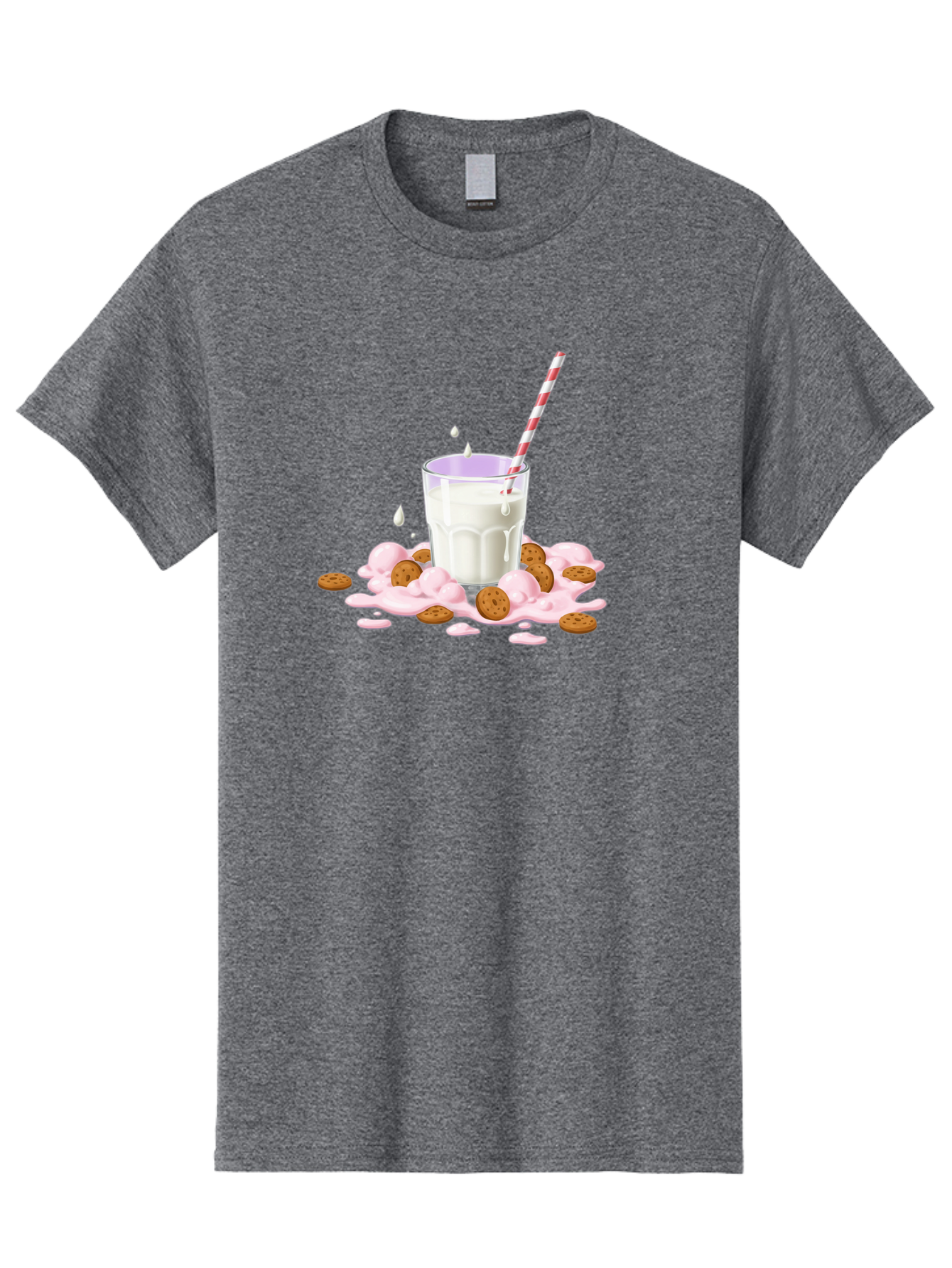 Milkshake-Cookies Men'S Graphic Tee, 100% Cotton, Comfortable Casual Summer Wear, Machine Washable, Vintage Camera, Old Camera, Antique Camera, Black Camera, Classic Photography, Photography Equipment, Nostalgic Device, Film Camera, Camera Art Bai154