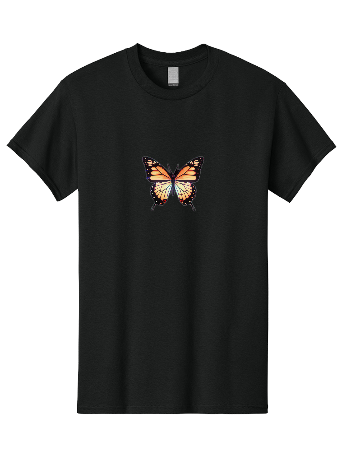 Monarch-Butterfly Men'S Graphic Tee, 100% Cotton, Comfortable Casual Summer Wear, Machine Washable, Vintage Camera, Old Camera, Antique Camera, Black Camera, Classic Photography, Photography Equipment, Nostalgic Device, Film Camera, Camera Art Bai159