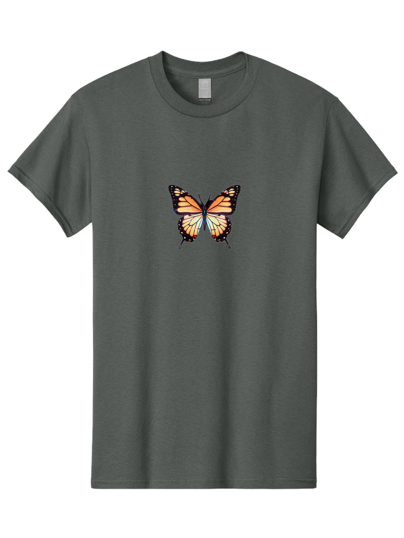 Monarch-Butterfly Men'S Graphic Tee, 100% Cotton, Comfortable Casual Summer Wear, Machine Washable, Vintage Camera, Old Camera, Antique Camera, Black Camera, Classic Photography, Photography Equipment, Nostalgic Device, Film Camera, Camera Art Bai159