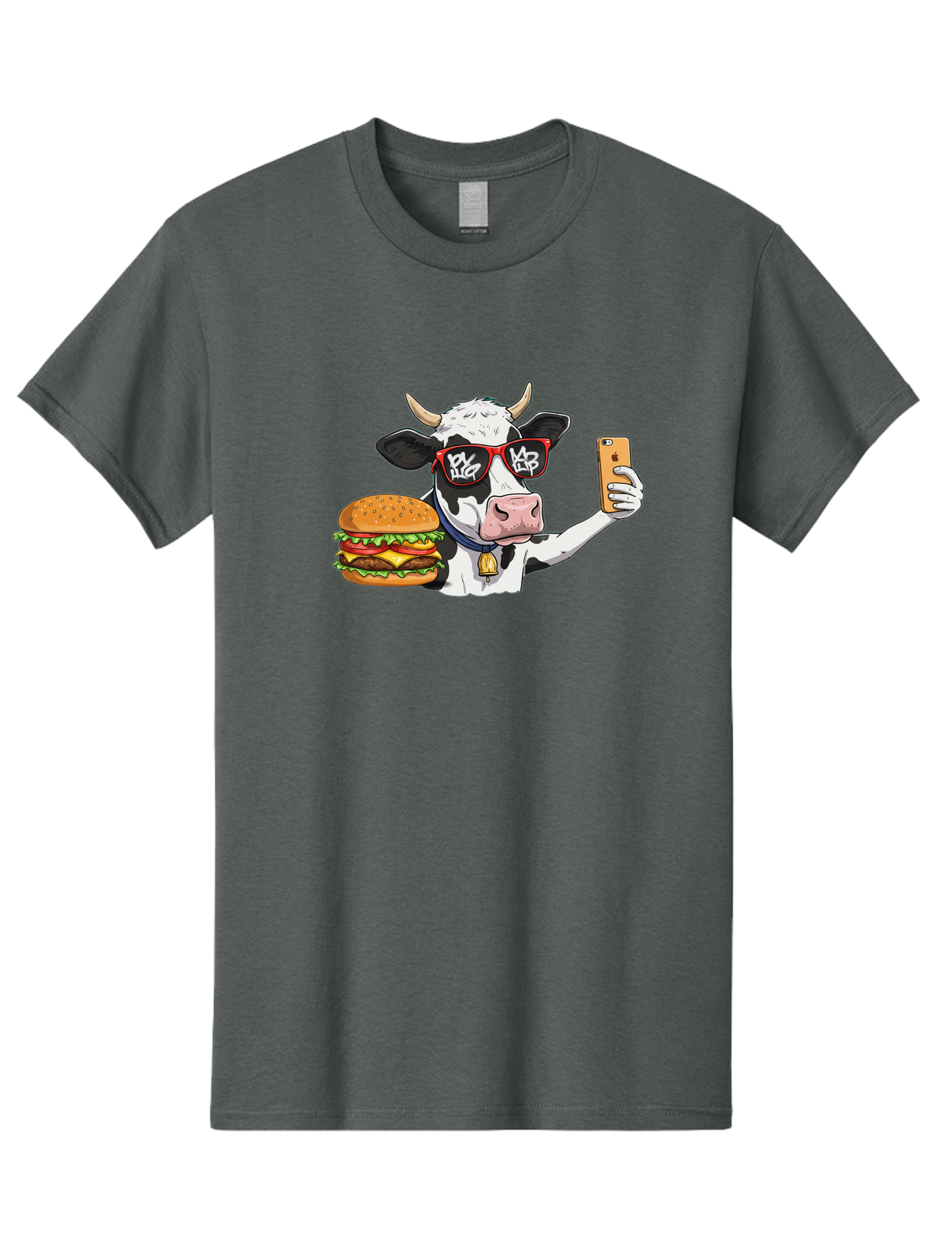 Moo-Burger-1 Men'S Graphic Tee, 100% Cotton, Comfortable Casual Summer Wear, Machine Washable, Vintage Camera, Old Camera, Antique Camera, Black Camera, Classic Photography, Photography Equipment, Nostalgic Device, Film Camera, Camera Art Bai160