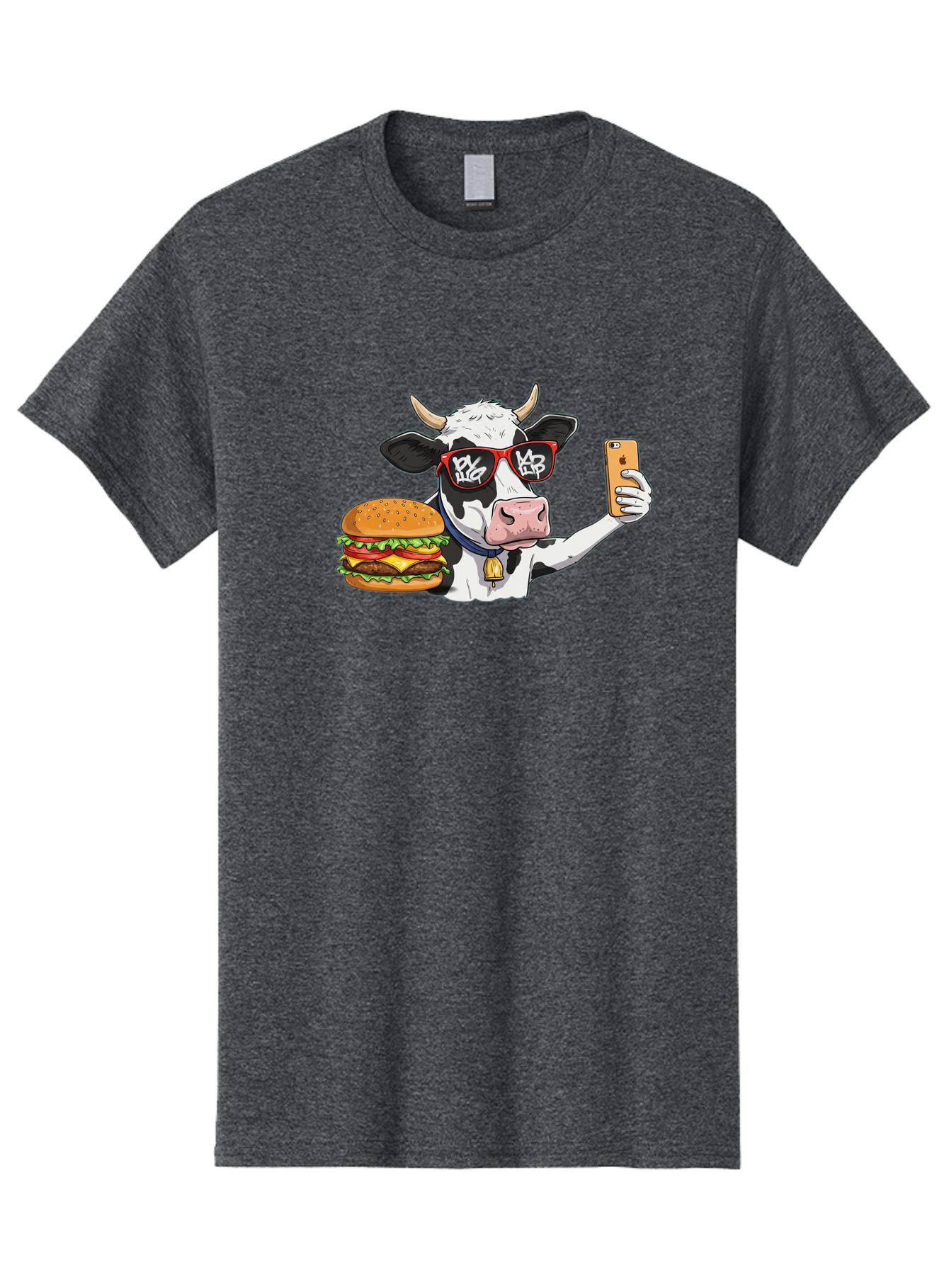 Moo-Burger-1 Men'S Graphic Tee, 100% Cotton, Comfortable Casual Summer Wear, Machine Washable, Vintage Camera, Old Camera, Antique Camera, Black Camera, Classic Photography, Photography Equipment, Nostalgic Device, Film Camera, Camera Art Bai160