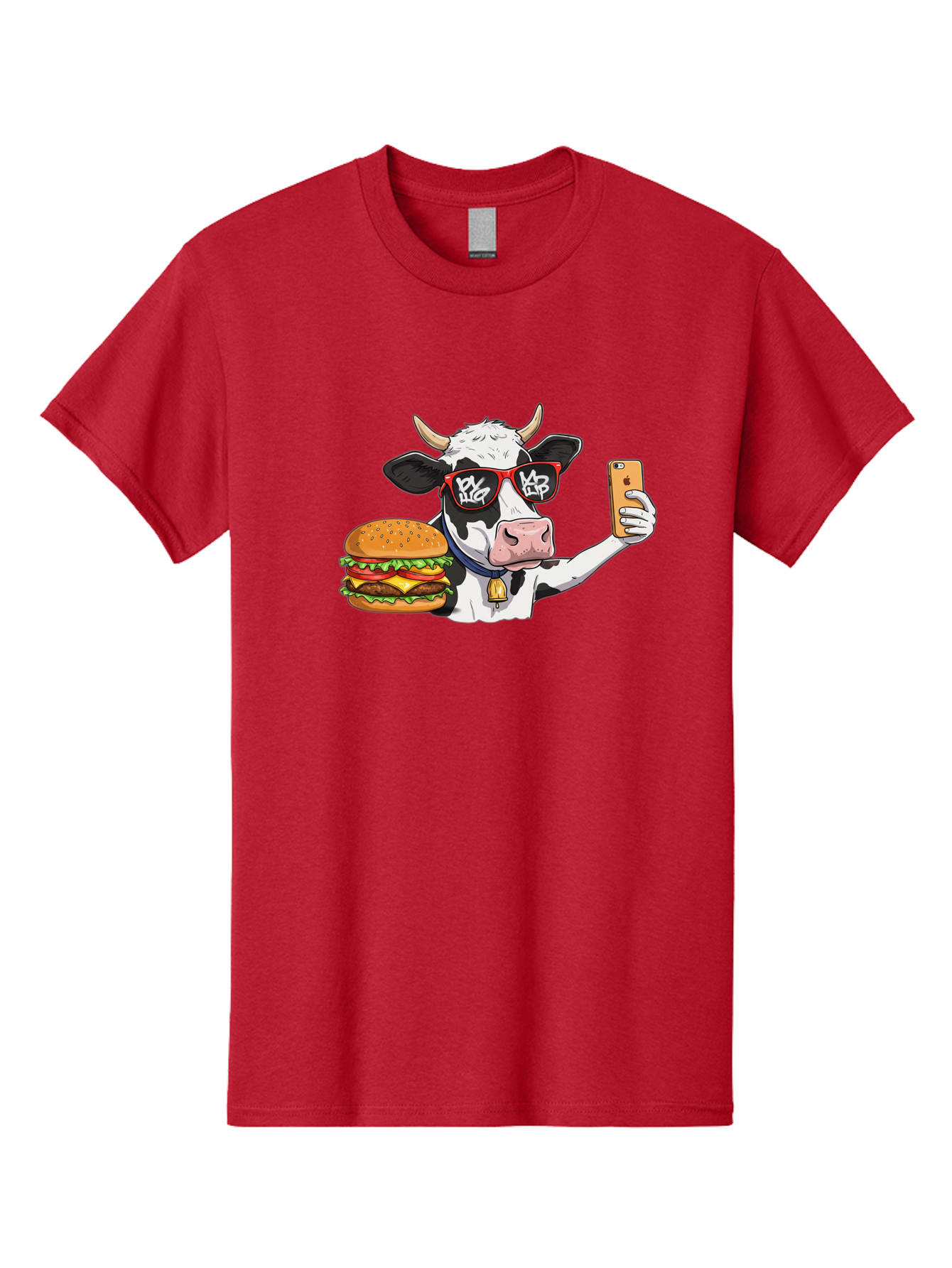 Moo-Burger-1 Men'S Graphic Tee, 100% Cotton, Comfortable Casual Summer Wear, Machine Washable, Vintage Camera, Old Camera, Antique Camera, Black Camera, Classic Photography, Photography Equipment, Nostalgic Device, Film Camera, Camera Art Bai160