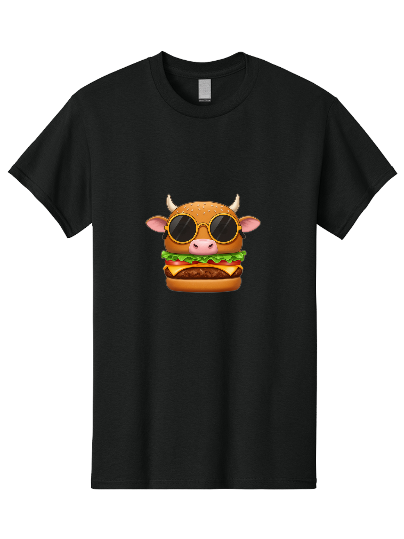 Moo-Burger Men'S Graphic Tee, 100% Cotton, Comfortable Casual Summer Wear, Machine Washable, Vintage Camera, Old Camera, Antique Camera, Black Camera, Classic Photography, Photography Equipment, Nostalgic Device, Film Camera, Camera Art Bai161