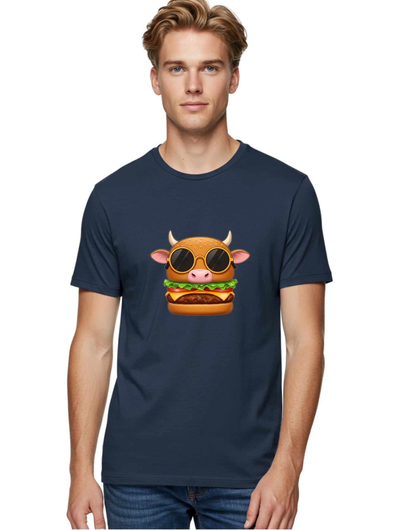 Moo-Burger Men'S Graphic Tee, 100% Cotton, Comfortable Casual Summer Wear, Machine Washable, Vintage Camera, Old Camera, Antique Camera, Black Camera, Classic Photography, Photography Equipment, Nostalgic Device, Film Camera, Camera Art Bai161
