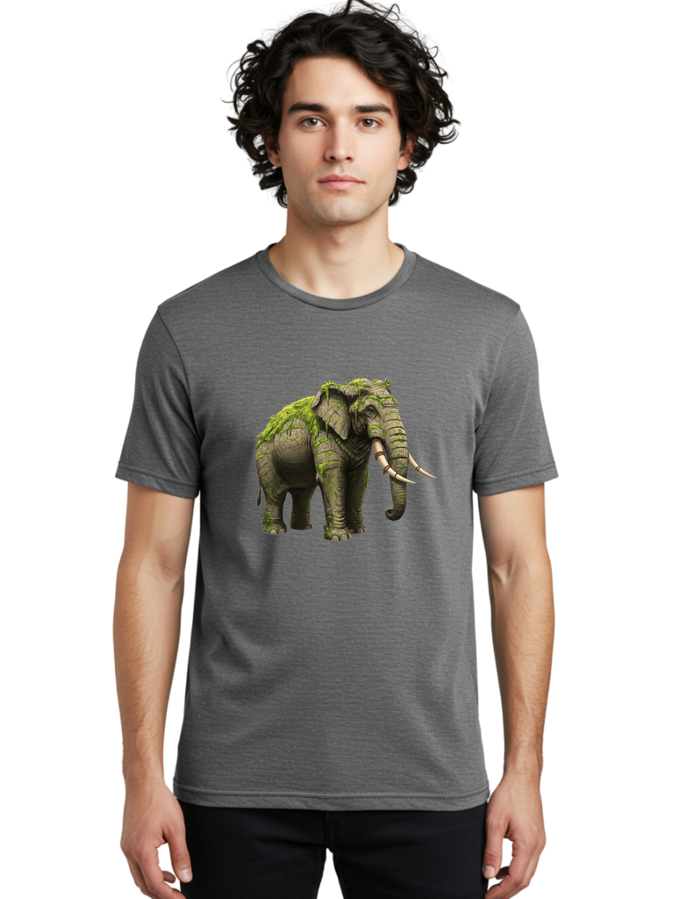 Mossy-Elephant Men'S Graphic Tee, 100% Cotton, Comfortable Casual Summer Wear, Machine Washable, Vintage Camera, Old Camera, Antique Camera, Black Camera, Classic Photography, Photography Equipment, Nostalgic Device, Film Camera, Camera Art Bai166