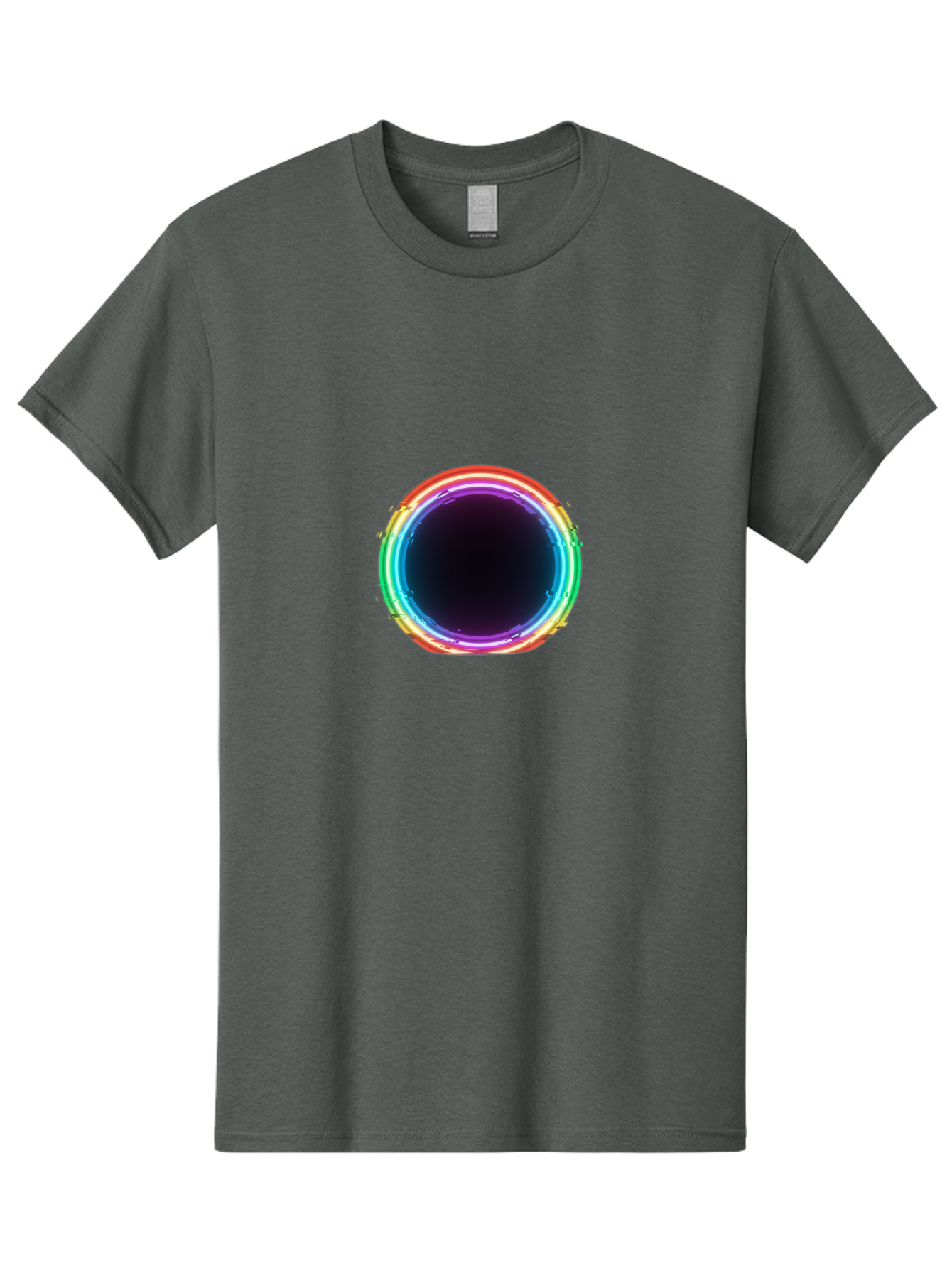 Neon-Circle Men'S Graphic Tee, 100% Cotton, Comfortable Casual Summer Wear, Machine Washable, Vintage Camera, Old Camera, Antique Camera, Black Camera, Classic Photography, Photography Equipment, Nostalgic Device, Film Camera, Camera Art Bai180