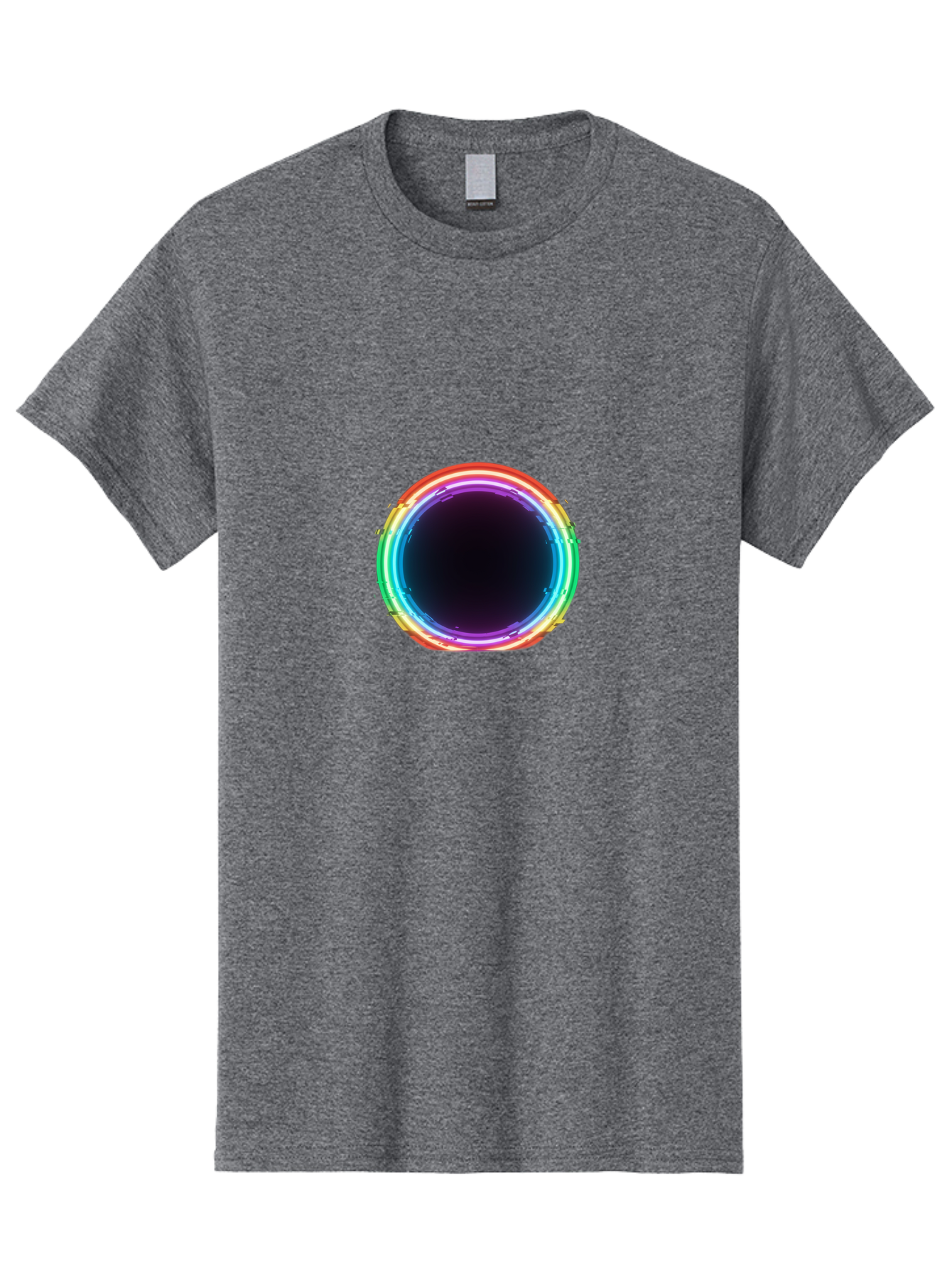 Neon-Circle Men'S Graphic Tee, 100% Cotton, Comfortable Casual Summer Wear, Machine Washable, Vintage Camera, Old Camera, Antique Camera, Black Camera, Classic Photography, Photography Equipment, Nostalgic Device, Film Camera, Camera Art Bai180