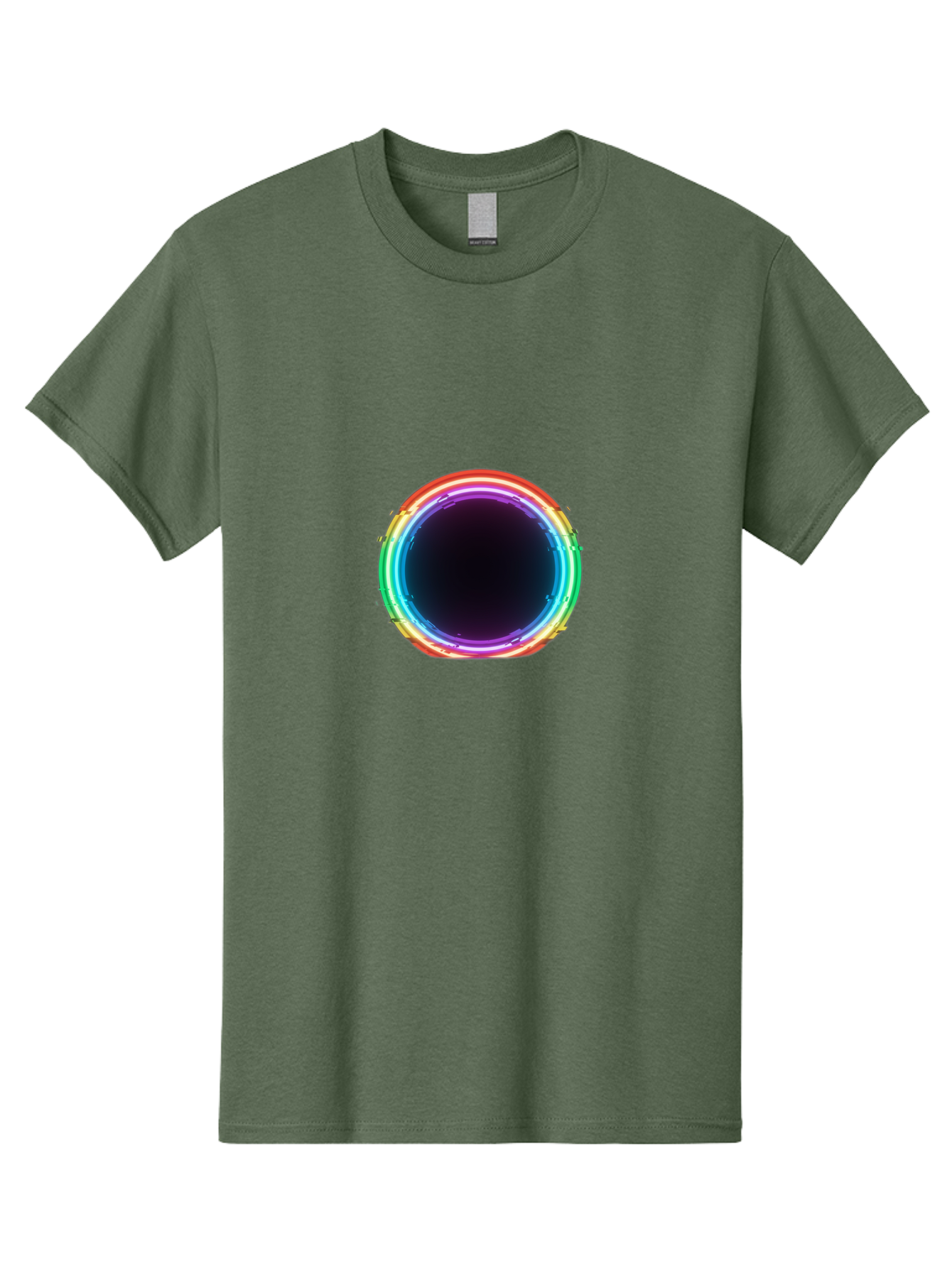 Neon-Circle Men'S Graphic Tee, 100% Cotton, Comfortable Casual Summer Wear, Machine Washable, Vintage Camera, Old Camera, Antique Camera, Black Camera, Classic Photography, Photography Equipment, Nostalgic Device, Film Camera, Camera Art Bai180
