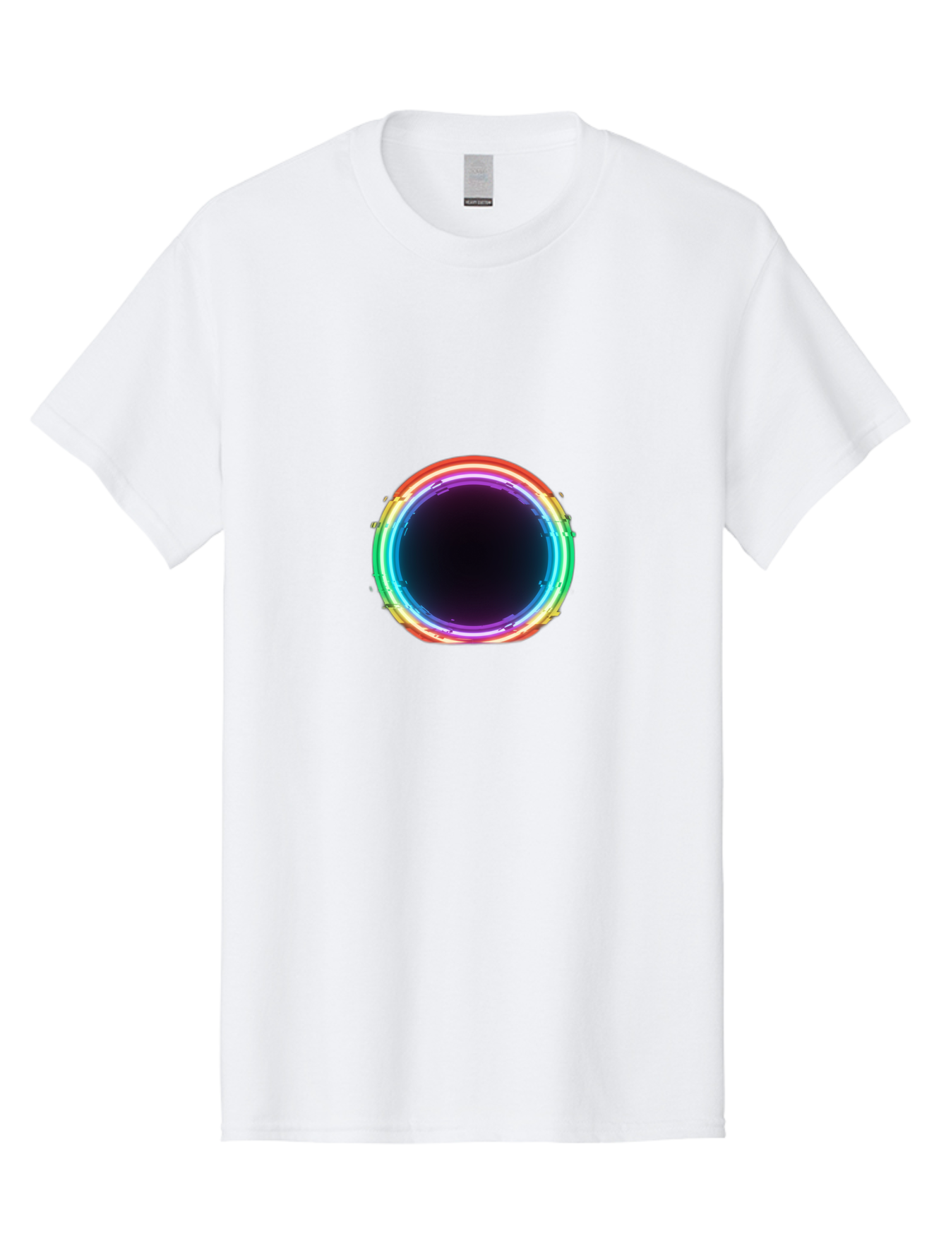 Neon-Circle Men'S Graphic Tee, 100% Cotton, Comfortable Casual Summer Wear, Machine Washable, Vintage Camera, Old Camera, Antique Camera, Black Camera, Classic Photography, Photography Equipment, Nostalgic Device, Film Camera, Camera Art Bai180