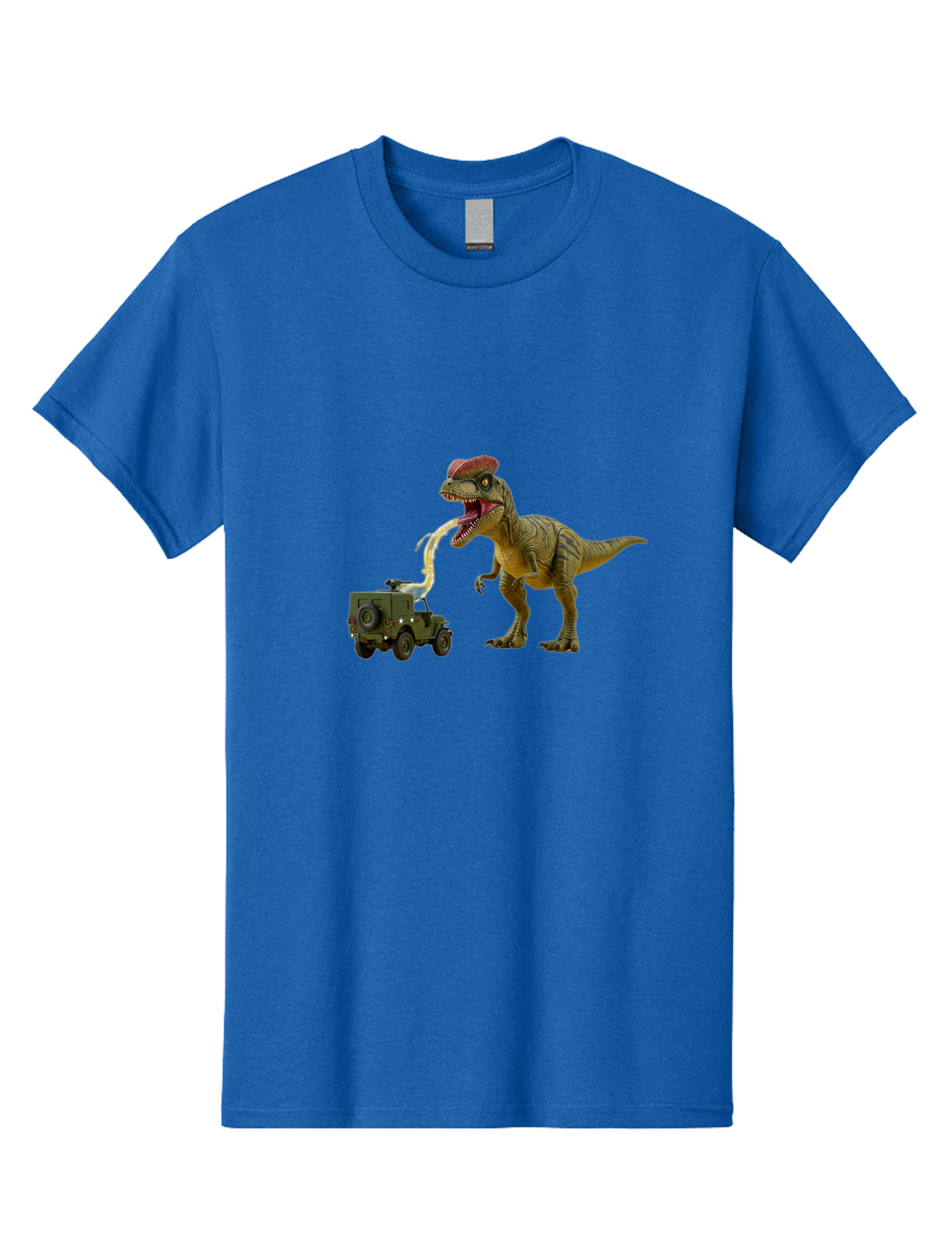 Parasaurolophus-Eating-Military-Vehicle Men'S Graphic Tee, 100% Cotton, Comfortable Casual Summer Wear, Machine Washable, Vintage Camera, Old Camera, Antique Camera, Black Camera, Classic Photography, Photography Equipment, Nostalgic Device, Bai206