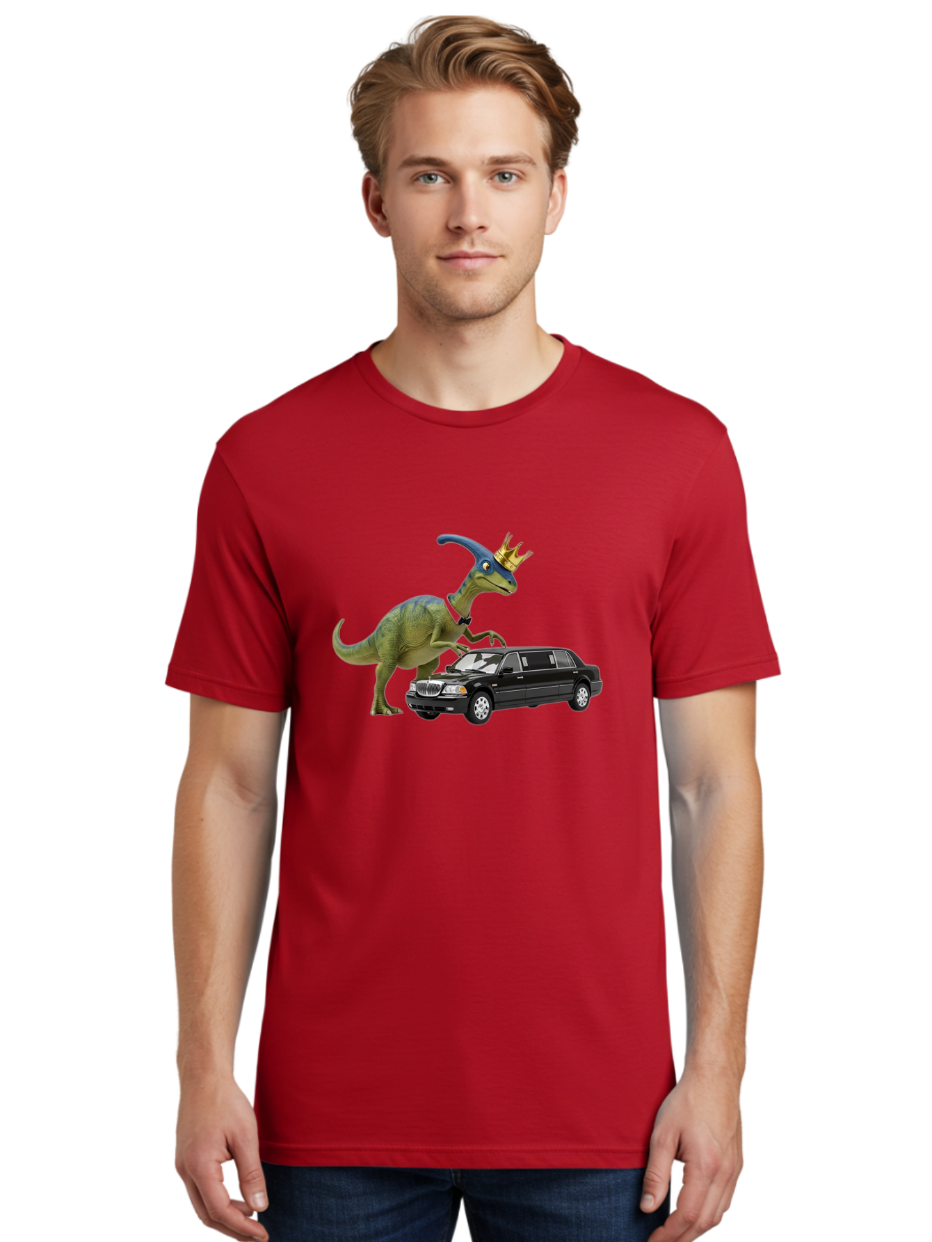 Parasaurolophus-With-Crown Men'S Graphic Tee, 100% Cotton, Comfortable Casual Summer Wear, Machine Washable, Vintage Camera, Old Camera, Antique Camera, Black Camera, Classic Photography, Photography Equipment, Nostalgic Device, Film Camera, Bai208