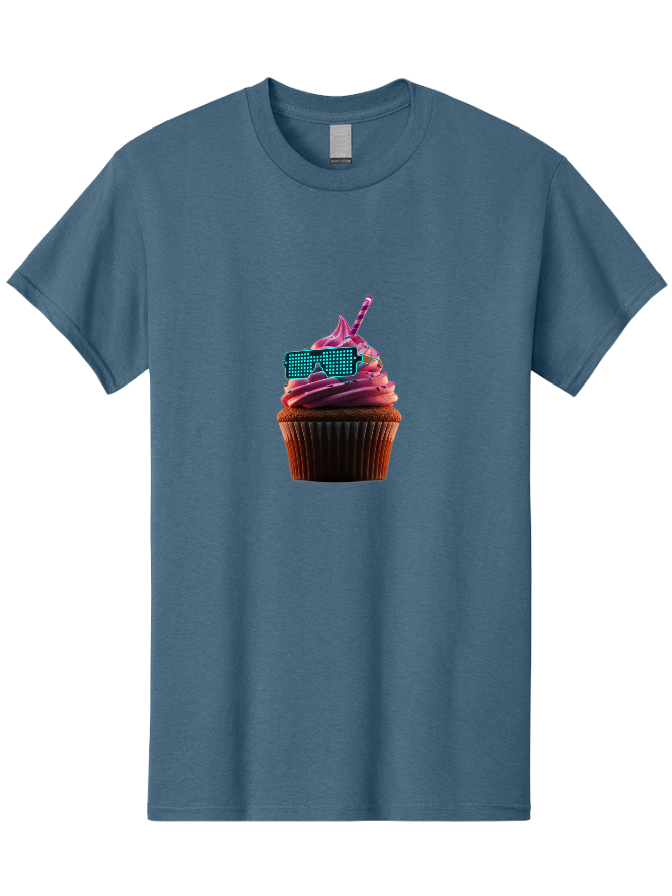 Party-Cupcake Men'S Graphic Tee, 100% Cotton, Comfortable Casual Summer Wear, Machine Washable, Vintage Camera, Old Camera, Antique Camera, Black Camera, Classic Photography, Photography Equipment, Nostalgic Device, Film Camera, Camera Art Bai209