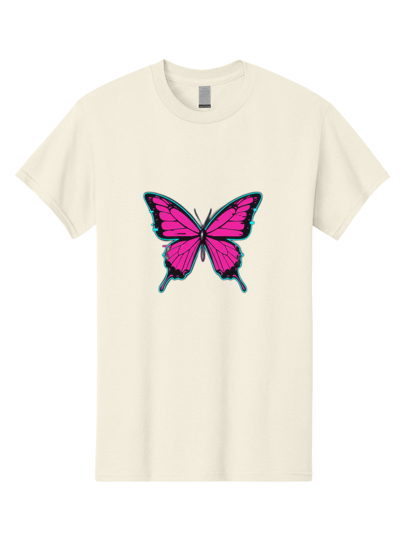 Pink-Butterfly-1 Men'S Graphic Tee, 100% Cotton, Comfortable Casual Summer Wear, Machine Washable, Vintage Camera, Old Camera, Antique Camera, Black Camera, Classic Photography, Photography Equipment, Nostalgic Device, Film Camera, Camera Art Bai215