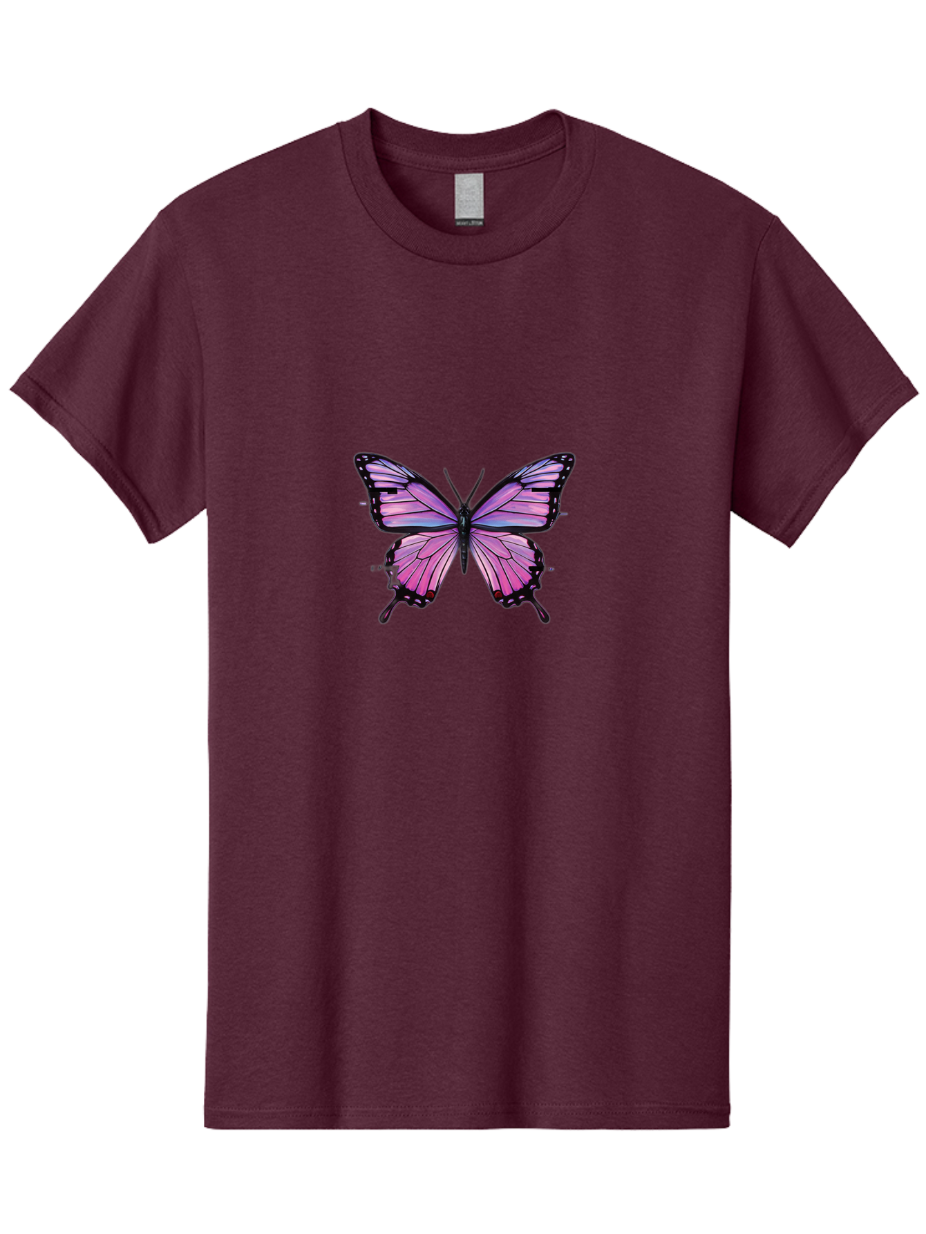 Pink-Butterfly-5 Men'S Graphic Tee, 100% Cotton, Comfortable Casual Summer Wear, Machine Washable, Vintage Camera, Old Camera, Antique Camera, Black Camera, Classic Photography, Photography Equipment, Nostalgic Device, Film Camera, Camera Art Bai219
