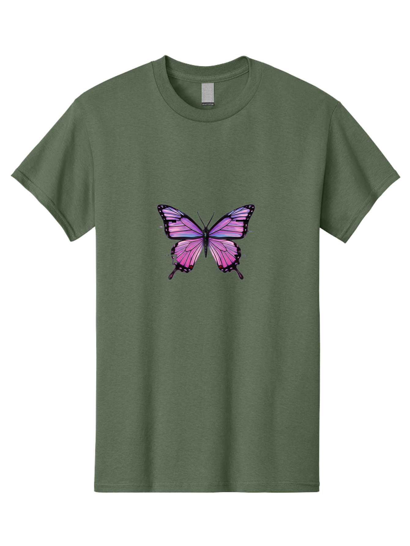 Pink-Butterfly-5 Men'S Graphic Tee, 100% Cotton, Comfortable Casual Summer Wear, Machine Washable, Vintage Camera, Old Camera, Antique Camera, Black Camera, Classic Photography, Photography Equipment, Nostalgic Device, Film Camera, Camera Art Bai219