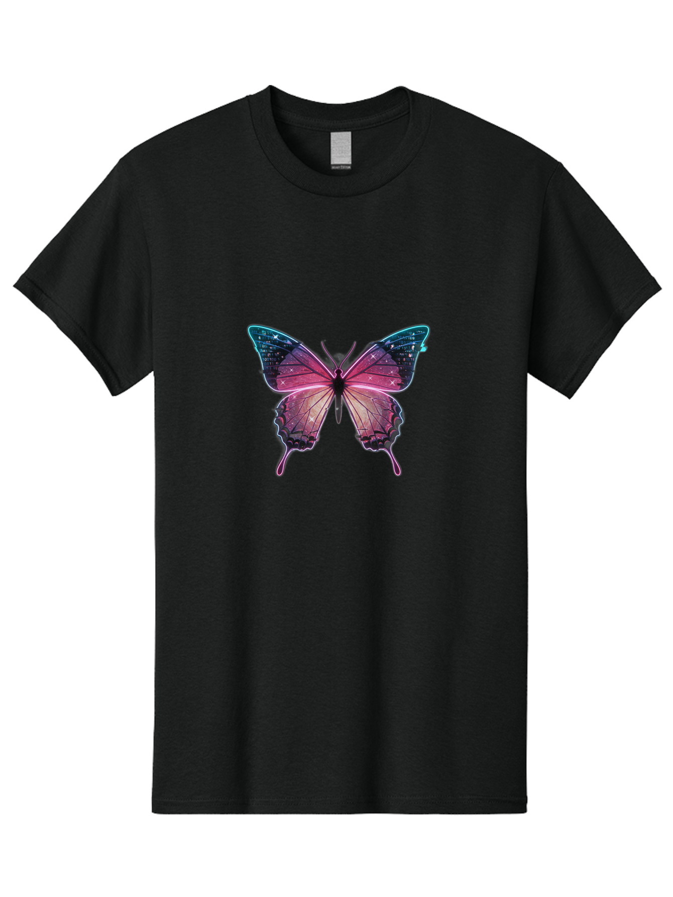 Pink-Butterfly-6 Men'S Graphic Tee, 100% Cotton, Comfortable Casual Summer Wear, Machine Washable, Vintage Camera, Old Camera, Antique Camera, Black Camera, Classic Photography, Photography Equipment, Nostalgic Device, Film Camera, Camera Art Bai220