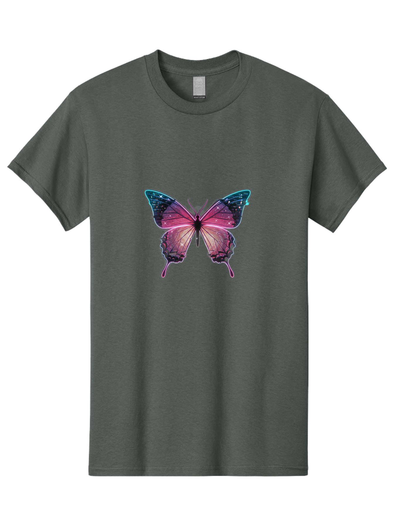 Pink-Butterfly-6 Men'S Graphic Tee, 100% Cotton, Comfortable Casual Summer Wear, Machine Washable, Vintage Camera, Old Camera, Antique Camera, Black Camera, Classic Photography, Photography Equipment, Nostalgic Device, Film Camera, Camera Art Bai220
