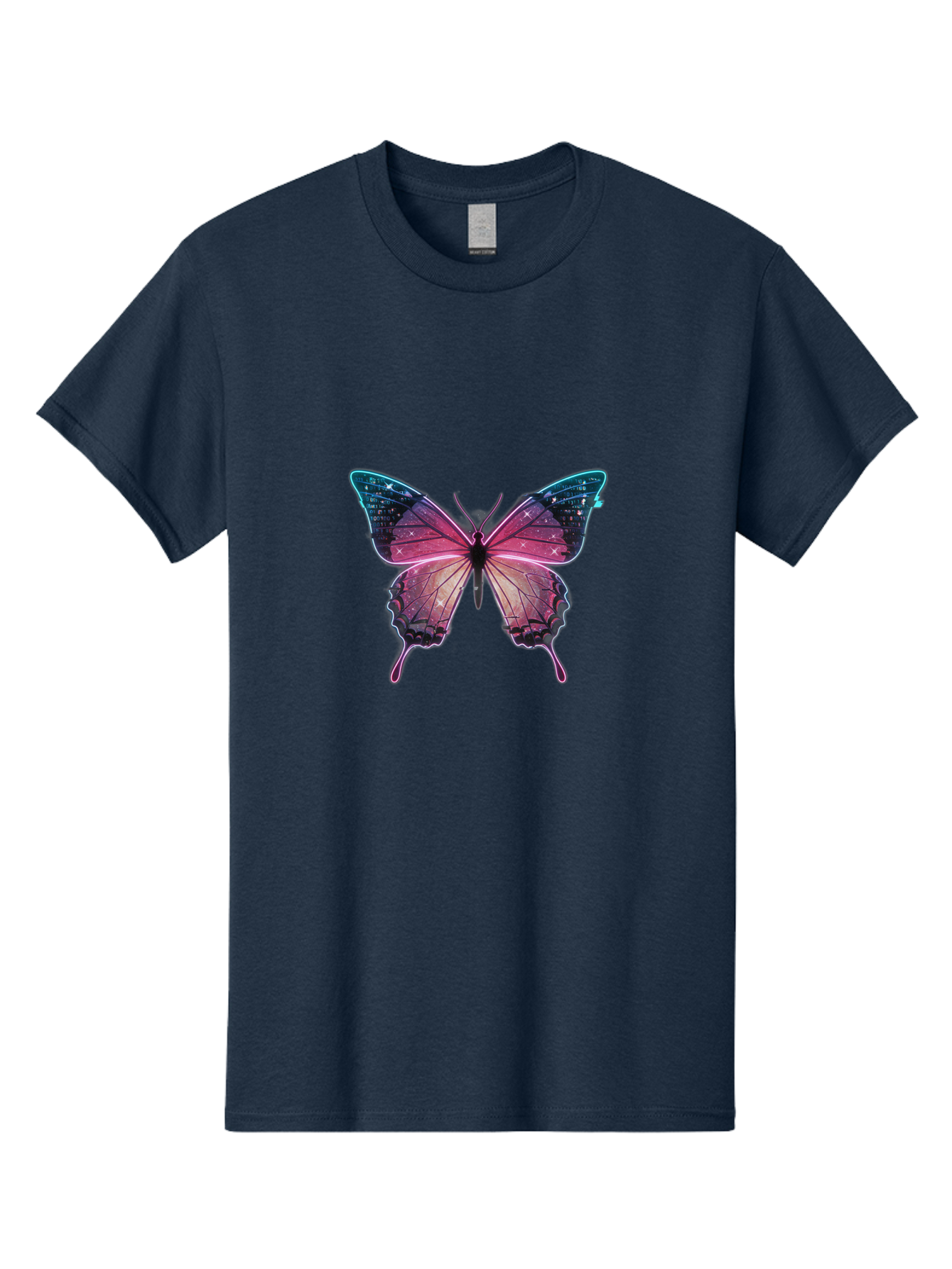 Pink-Butterfly-6 Men'S Graphic Tee, 100% Cotton, Comfortable Casual Summer Wear, Machine Washable, Vintage Camera, Old Camera, Antique Camera, Black Camera, Classic Photography, Photography Equipment, Nostalgic Device, Film Camera, Camera Art Bai220