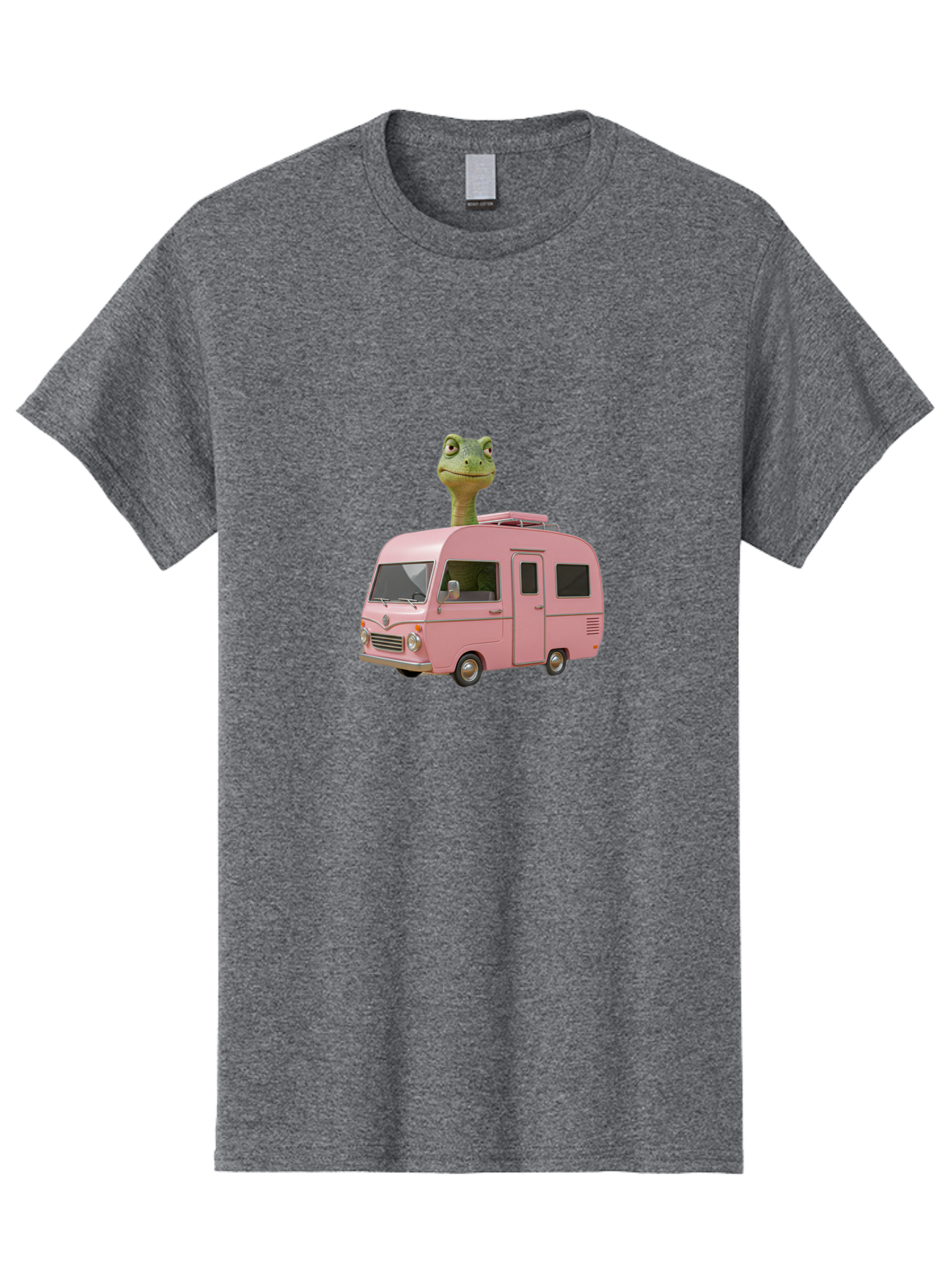 Pink-Camper-Van Men'S Graphic Tee, 100% Cotton, Comfortable Casual Summer Wear, Machine Washable, Vintage Camera, Old Camera, Antique Camera, Black Camera, Classic Photography, Photography Equipment, Nostalgic Device, Film Camera, Camera Art Bai223