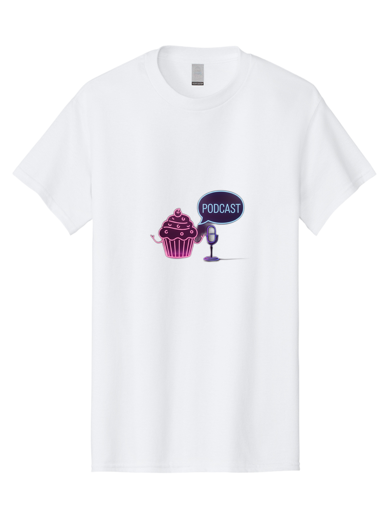 Podcast-Cupcake Men'S Graphic Tee, 100% Cotton, Comfortable Casual Summer Wear, Machine Washable, Vintage Camera, Old Camera, Antique Camera, Black Camera, Classic Photography, Photography Equipment, Nostalgic Device, Film Camera, Camera Art Bai230