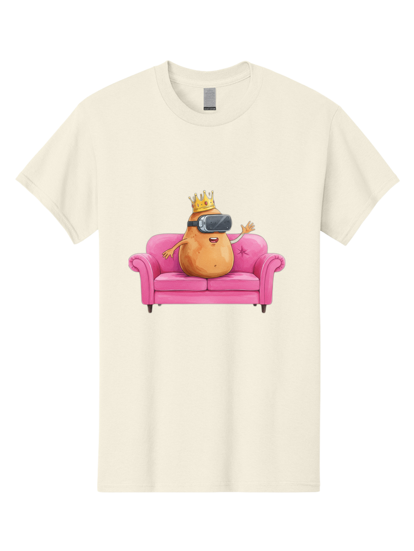 Potato-King-1 Men'S Graphic Tee, 100% Cotton, Comfortable Casual Summer Wear, Machine Washable, Vintage Camera, Old Camera, Antique Camera, Black Camera, Classic Photography, Photography Equipment, Nostalgic Device, Film Camera, Camera Art Bai236