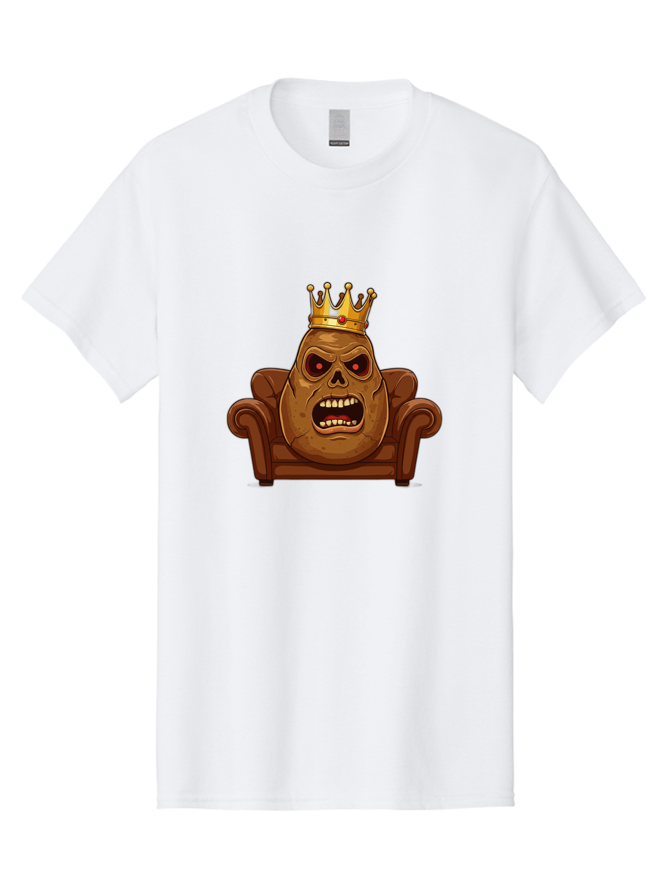 Potato-King-12 Men'S Graphic Tee, 100% Cotton, Comfortable Casual Summer Wear, Machine Washable, Vintage Camera, Old Camera, Antique Camera, Black Camera, Classic Photography, Photography Equipment, Nostalgic Device, Film Camera, Camera Art Bai239