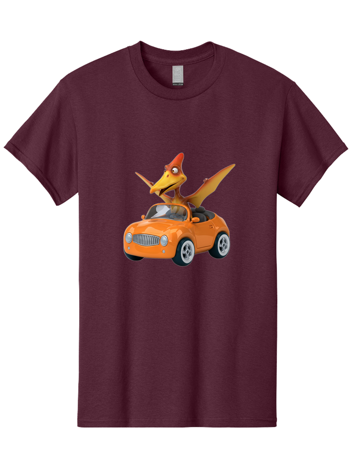 Pterodactyl-In-Orange-Convertible Men'S Graphic Tee, 100% Cotton, Comfortable Casual Summer Wear, Machine Washable, Vintage Camera, Old Camera, Antique Camera, Black Camera, Classic Photography, Photography Equipment, Nostalgic Device, Bai254