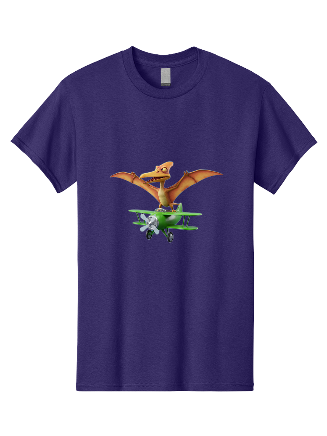 Pterodactyl-On-Plane Men'S Graphic Tee, 100% Cotton, Comfortable Casual Summer Wear, Machine Washable, Vintage Camera, Old Camera, Antique Camera, Black Camera, Classic Photography, Photography Equipment, Nostalgic Device, Film Camera, Bai255