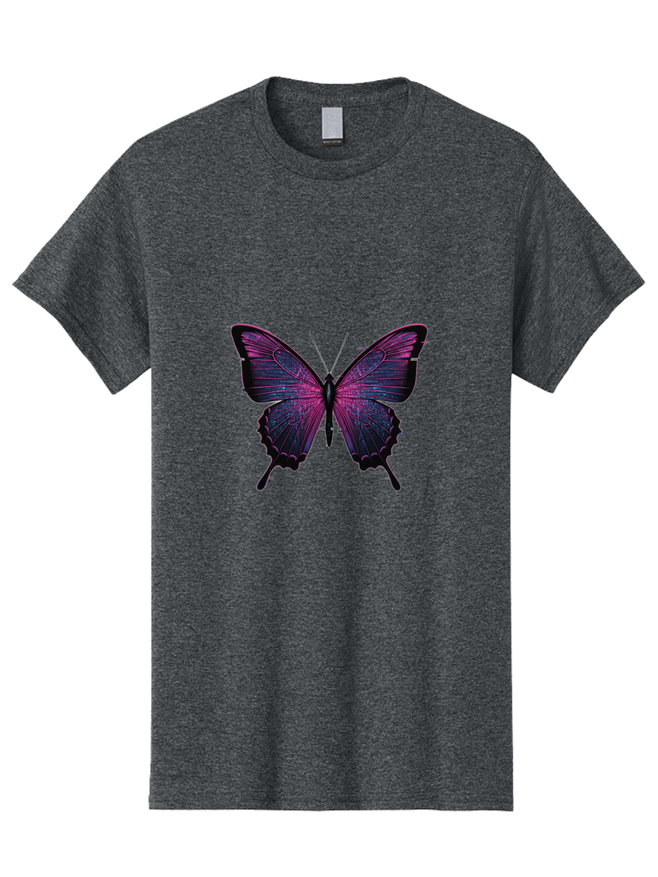 Purple-Butterfly-1 Men'S Graphic Tee, 100% Cotton, Comfortable Casual Summer Wear, Machine Washable, Vintage Camera, Old Camera, Antique Camera, Black Camera, Classic Photography, Photography Equipment, Nostalgic Device, Film Camera, Bai257