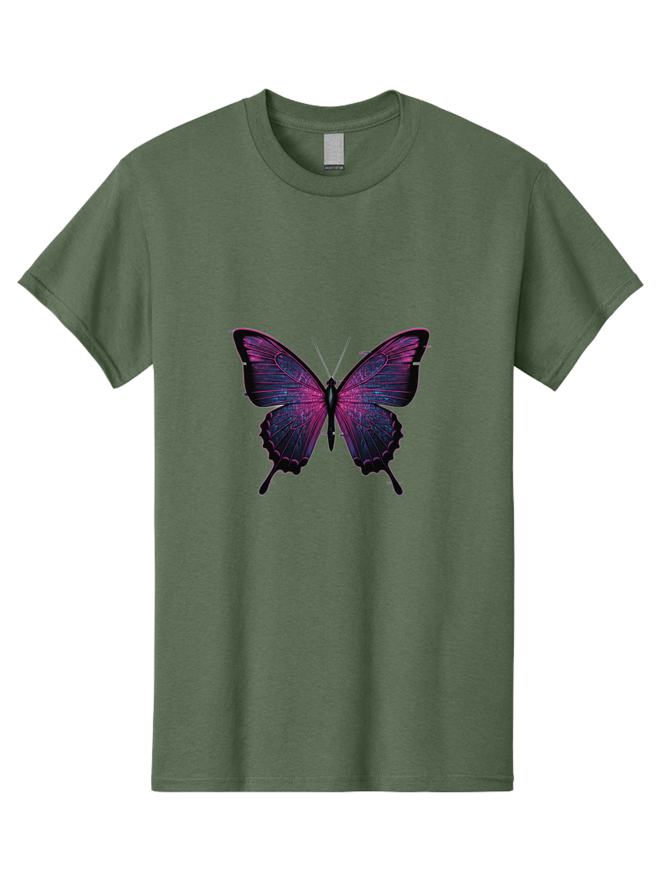 Purple-Butterfly-1 Men'S Graphic Tee, 100% Cotton, Comfortable Casual Summer Wear, Machine Washable, Vintage Camera, Old Camera, Antique Camera, Black Camera, Classic Photography, Photography Equipment, Nostalgic Device, Film Camera, Bai257