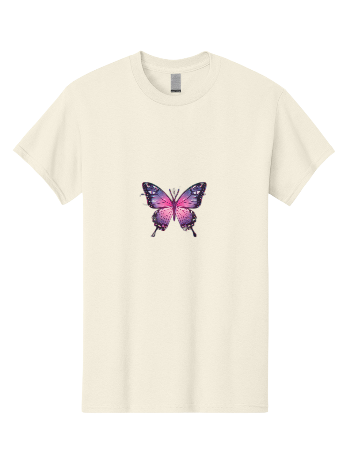Purple-Butterfly-3 Men'S Graphic Tee, 100% Cotton, Comfortable Casual Summer Wear, Machine Washable, Vintage Camera, Old Camera, Antique Camera, Black Camera, Classic Photography, Photography Equipment, Nostalgic Device, Film Camera, Bai259