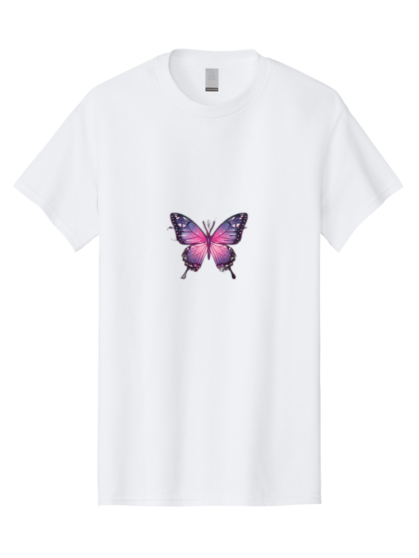 Purple-Butterfly-3 Men'S Graphic Tee, 100% Cotton, Comfortable Casual Summer Wear, Machine Washable, Vintage Camera, Old Camera, Antique Camera, Black Camera, Classic Photography, Photography Equipment, Nostalgic Device, Film Camera, Bai259