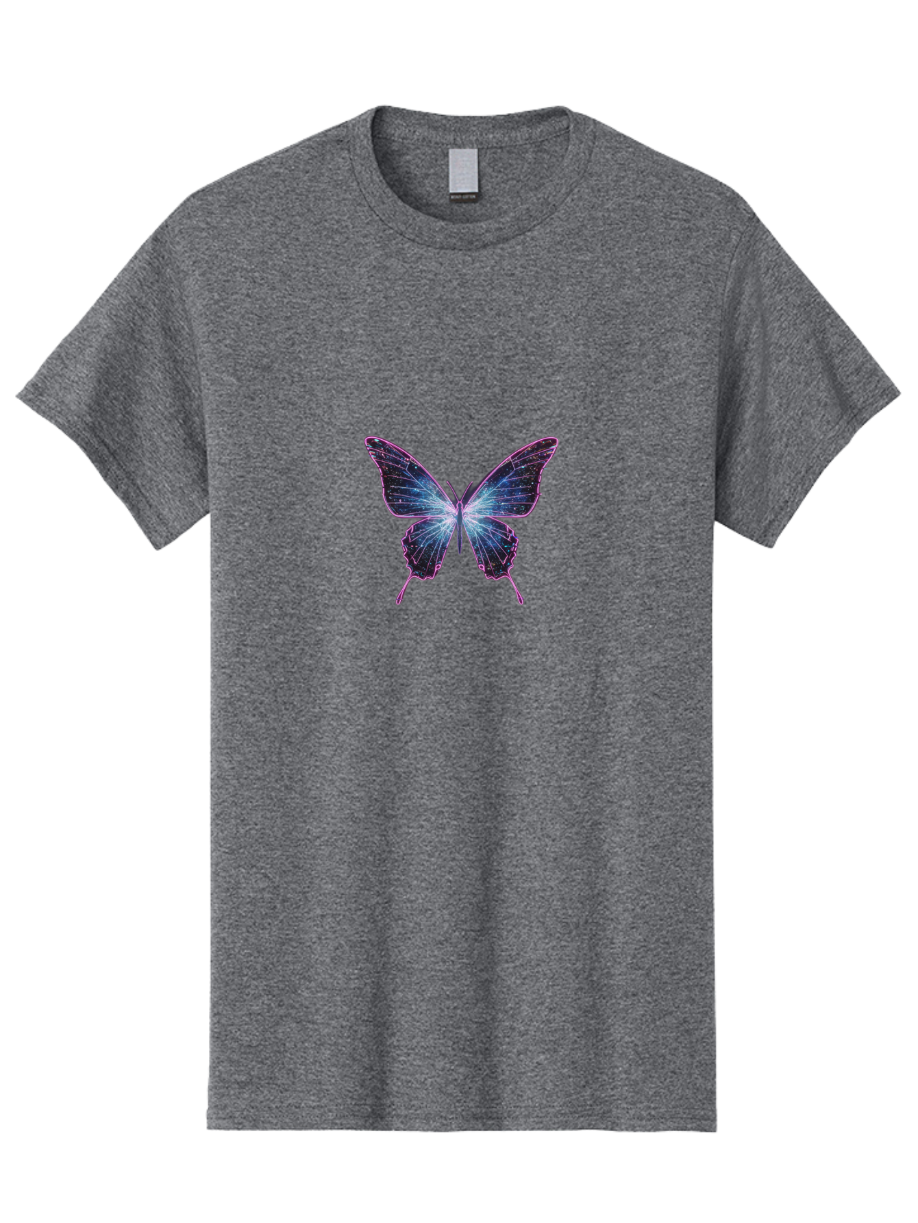 Purple-Butterfly-4 Men'S Graphic Tee, 100% Cotton, Comfortable Casual Summer Wear, Machine Washable, Vintage Camera, Old Camera, Antique Camera, Black Camera, Classic Photography, Photography Equipment, Nostalgic Device, Film Camera, Bai260