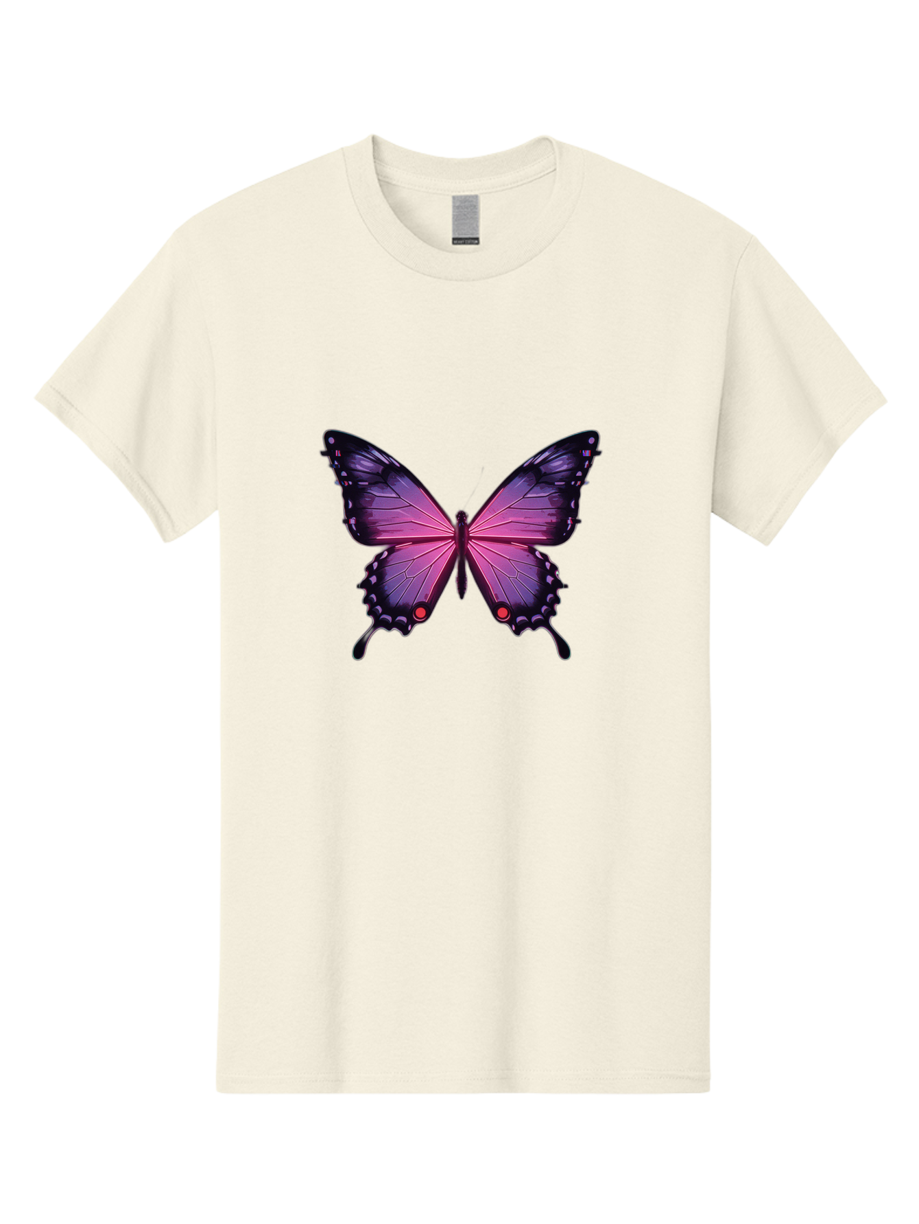 Purple-Butterfly-5 Men'S Graphic Tee, 100% Cotton, Comfortable Casual Summer Wear, Machine Washable, Vintage Camera, Old Camera, Antique Camera, Black Camera, Classic Photography, Photography Equipment, Nostalgic Device, Film Camera, Bai261
