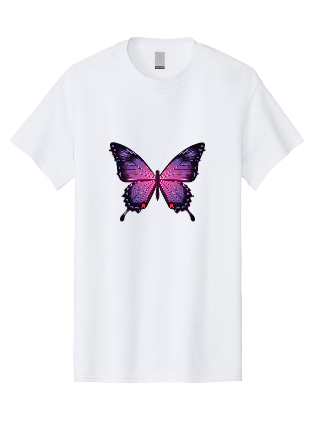 Purple-Butterfly-5 Men'S Graphic Tee, 100% Cotton, Comfortable Casual Summer Wear, Machine Washable, Vintage Camera, Old Camera, Antique Camera, Black Camera, Classic Photography, Photography Equipment, Nostalgic Device, Film Camera, Bai261