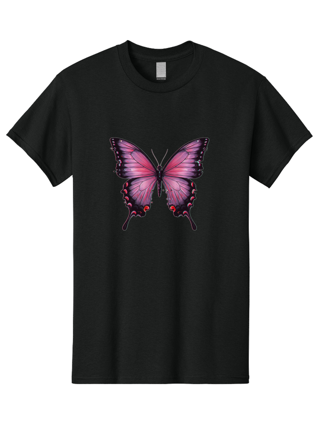 Purple-Butterfly Men'S Graphic Tee, 100% Cotton, Comfortable Casual Summer Wear, Machine Washable, Vintage Camera, Old Camera, Antique Camera, Black Camera, Classic Photography, Photography Equipment, Nostalgic Device, Film Camera, Camera Art Bai262