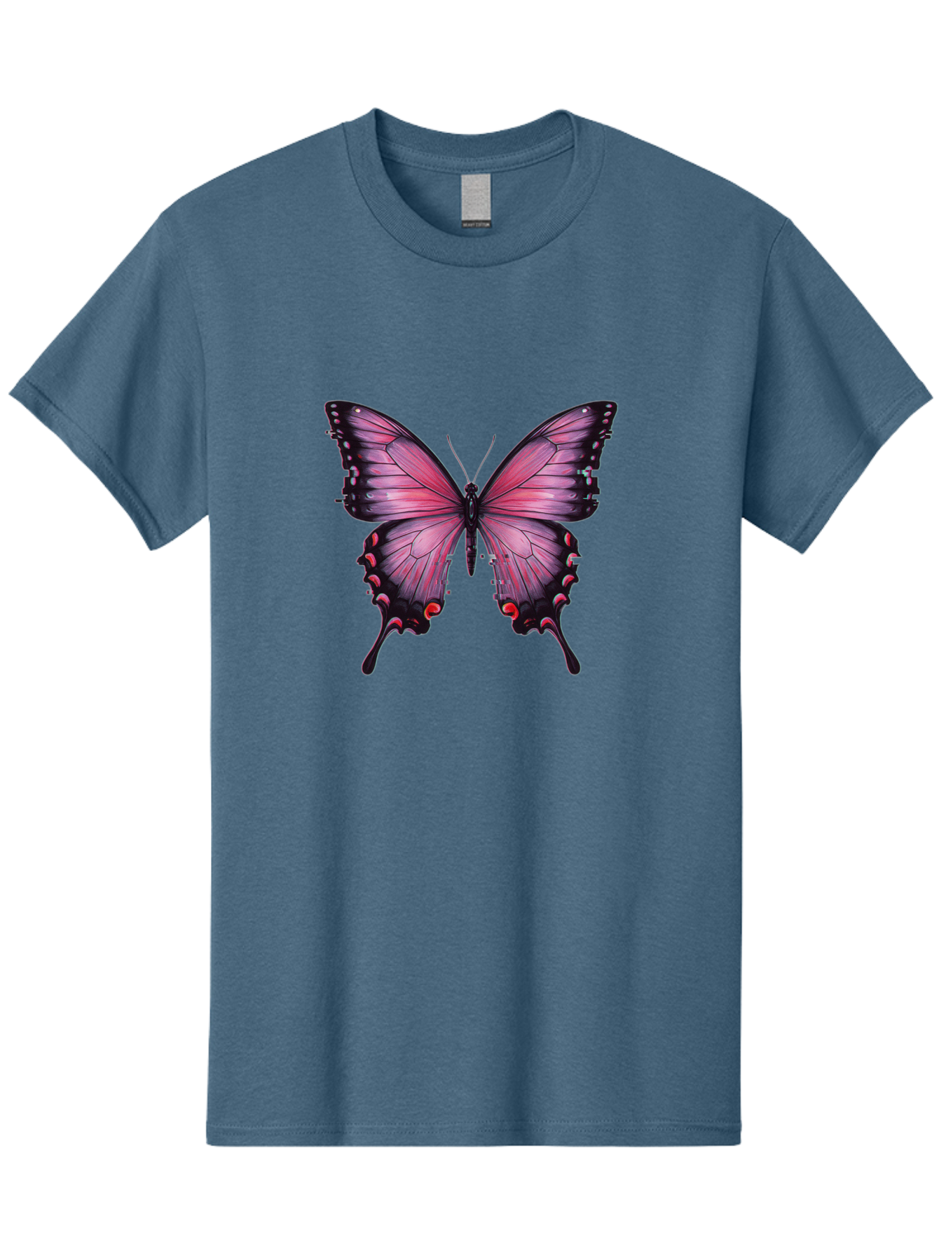 Purple-Butterfly Men'S Graphic Tee, 100% Cotton, Comfortable Casual Summer Wear, Machine Washable, Vintage Camera, Old Camera, Antique Camera, Black Camera, Classic Photography, Photography Equipment, Nostalgic Device, Film Camera, Camera Art Bai262