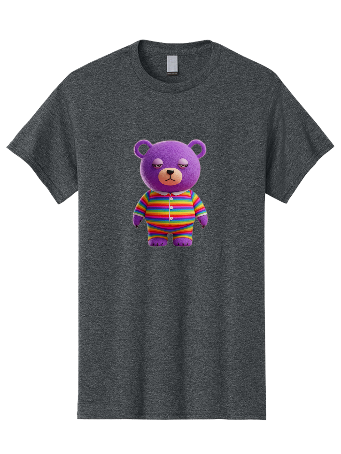 Purple-Teddy-Bear Men'S Graphic Tee, 100% Cotton, Comfortable Casual Summer Wear, Machine Washable, Vintage Camera, Old Camera, Antique Camera, Black Camera, Classic Photography, Photography Equipment, Nostalgic Device, Film Camera, Camera Art Bai263