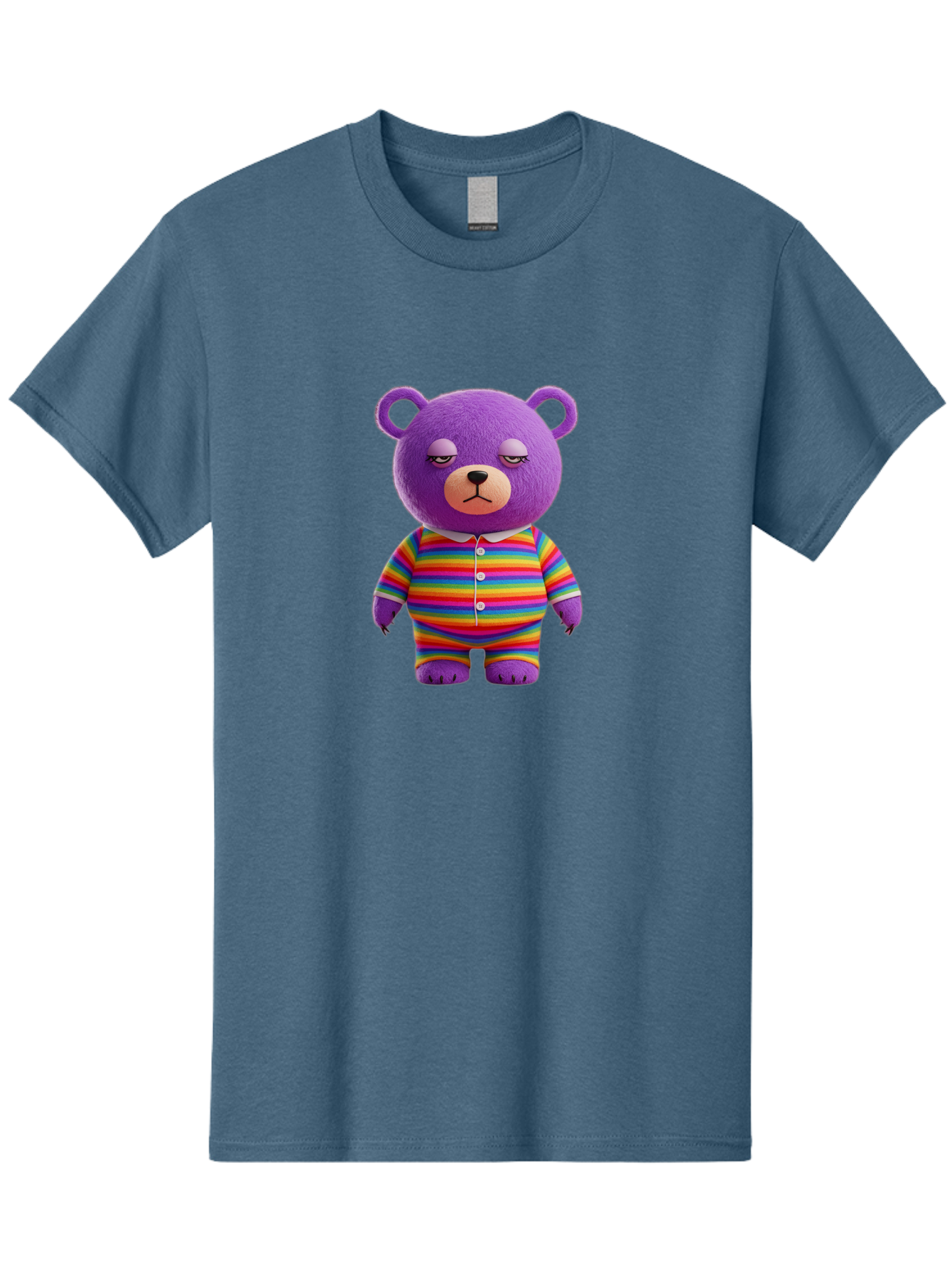 Purple-Teddy-Bear Men'S Graphic Tee, 100% Cotton, Comfortable Casual Summer Wear, Machine Washable, Vintage Camera, Old Camera, Antique Camera, Black Camera, Classic Photography, Photography Equipment, Nostalgic Device, Film Camera, Camera Art Bai263