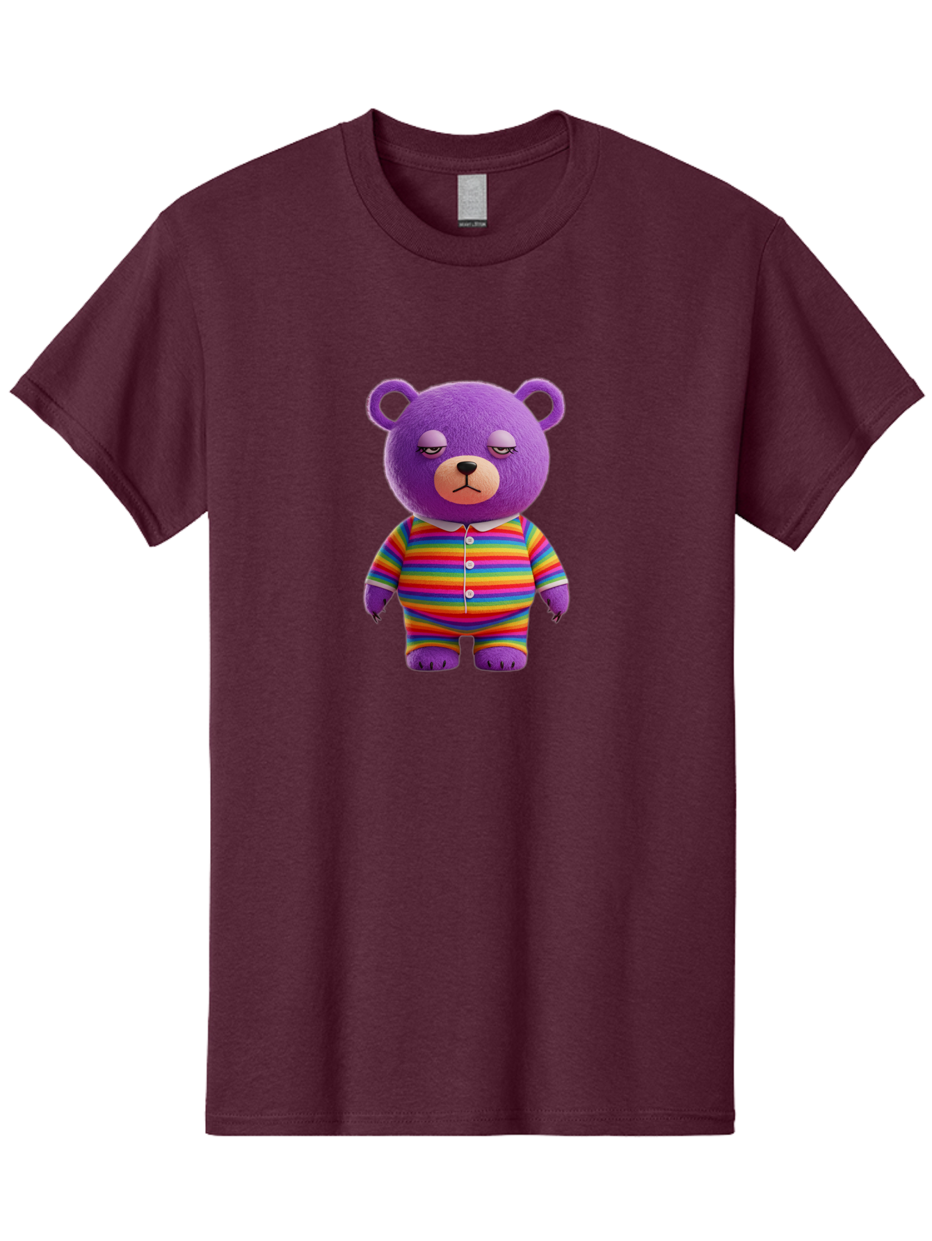 Purple-Teddy-Bear Men'S Graphic Tee, 100% Cotton, Comfortable Casual Summer Wear, Machine Washable, Vintage Camera, Old Camera, Antique Camera, Black Camera, Classic Photography, Photography Equipment, Nostalgic Device, Film Camera, Camera Art Bai263