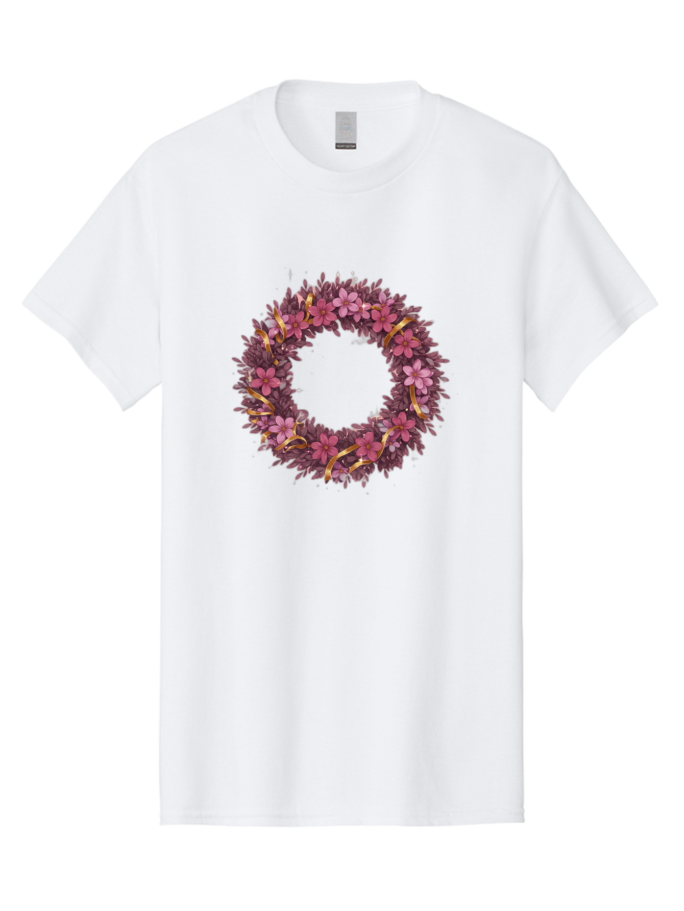 Purple-Wreath Men'S Graphic Tee, 100% Cotton, Comfortable Casual Summer Wear, Machine Washable, Vintage Camera, Old Camera, Antique Camera, Black Camera, Classic Photography, Photography Equipment, Nostalgic Device, Film Camera, Camera Art Bai264