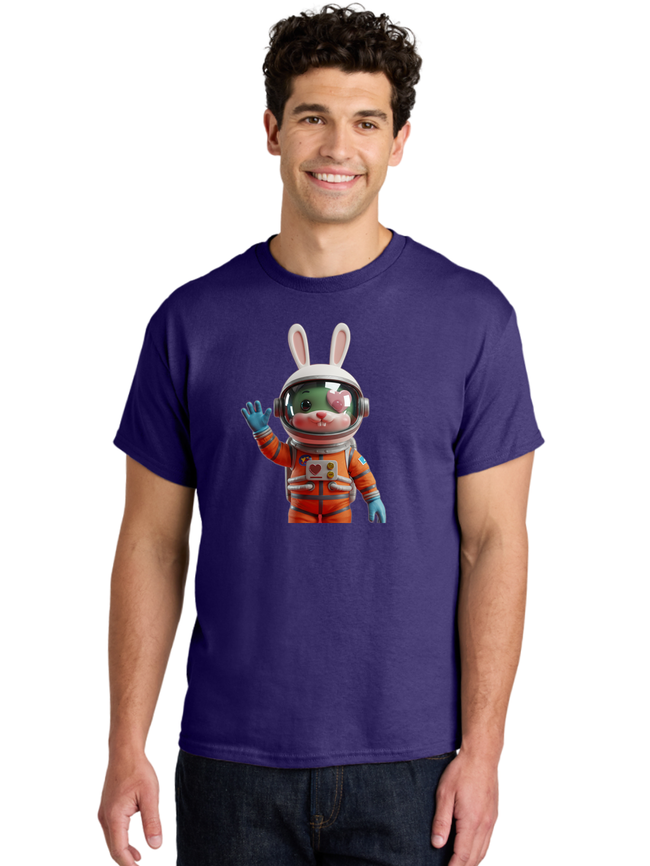 Rabbit-Astronaut-1 Men'S Graphic Tee, 100% Cotton, Comfortable Casual Summer Wear, Machine Washable, Vintage Camera, Old Camera, Antique Camera, Black Camera, Classic Photography, Photography Equipment, Nostalgic Device, Film Camera, Bai268