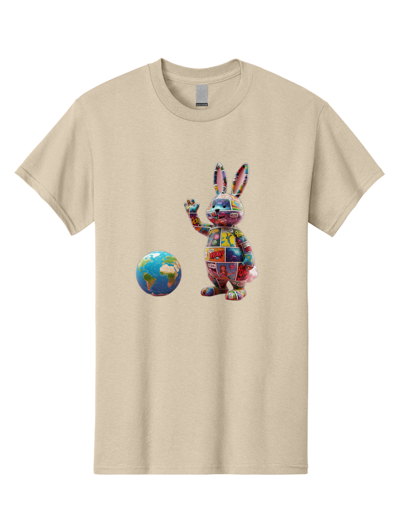 Rabbit Men'S Graphic Tee, 100% Cotton, Comfortable Casual Summer Wear, Machine Washable, Vintage Camera, Old Camera, Antique Camera, Black Camera, Classic Photography, Photography Equipment, Nostalgic Device, Film Camera, Camera Art Bai280