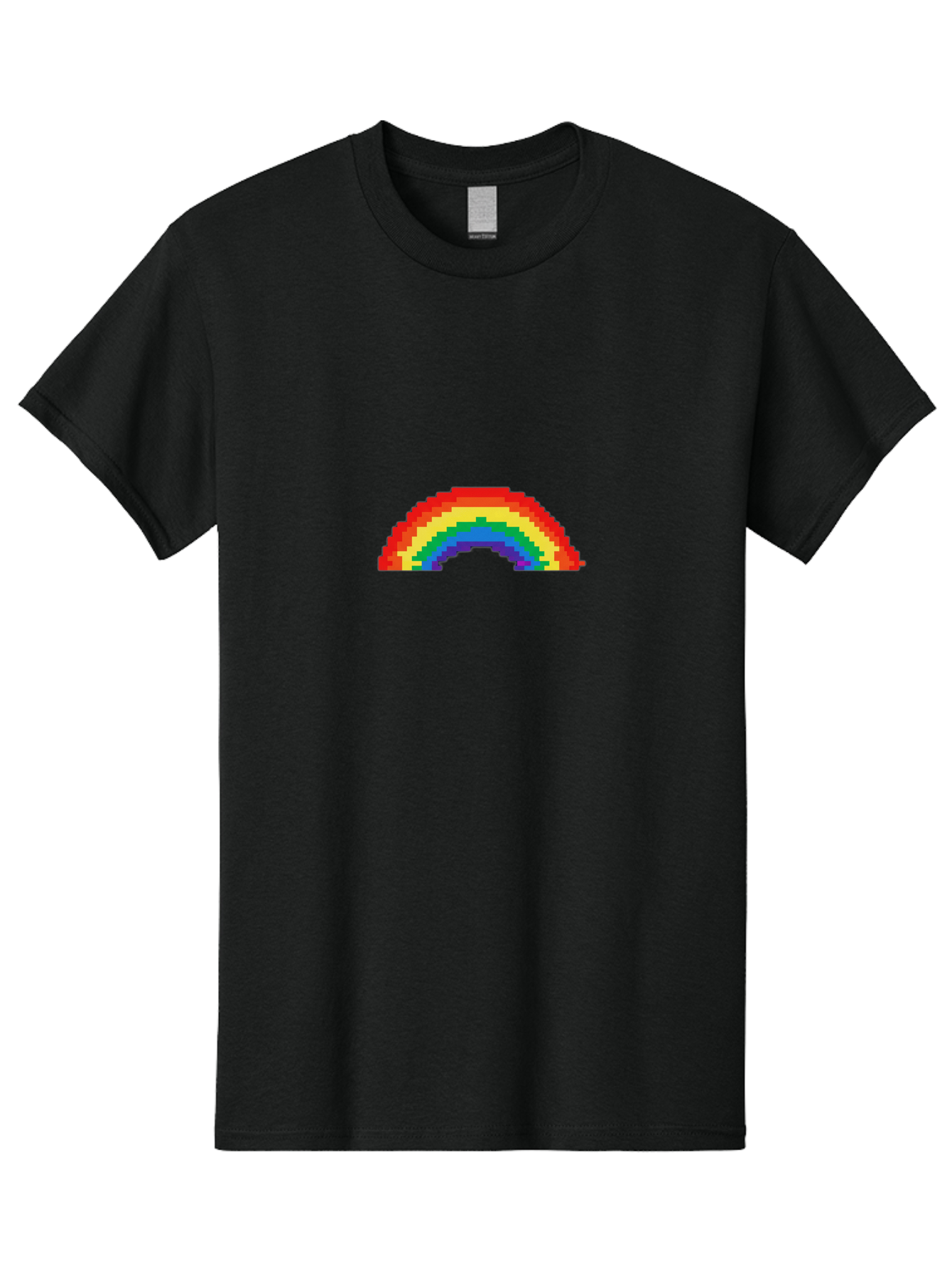 Rainbow-2 Men'S Graphic Tee, 100% Cotton, Comfortable Casual Summer Wear, Machine Washable, Vintage Camera, Old Camera, Antique Camera, Black Camera, Classic Photography, Photography Equipment, Nostalgic Device, Film Camera, Camera Art Bai282