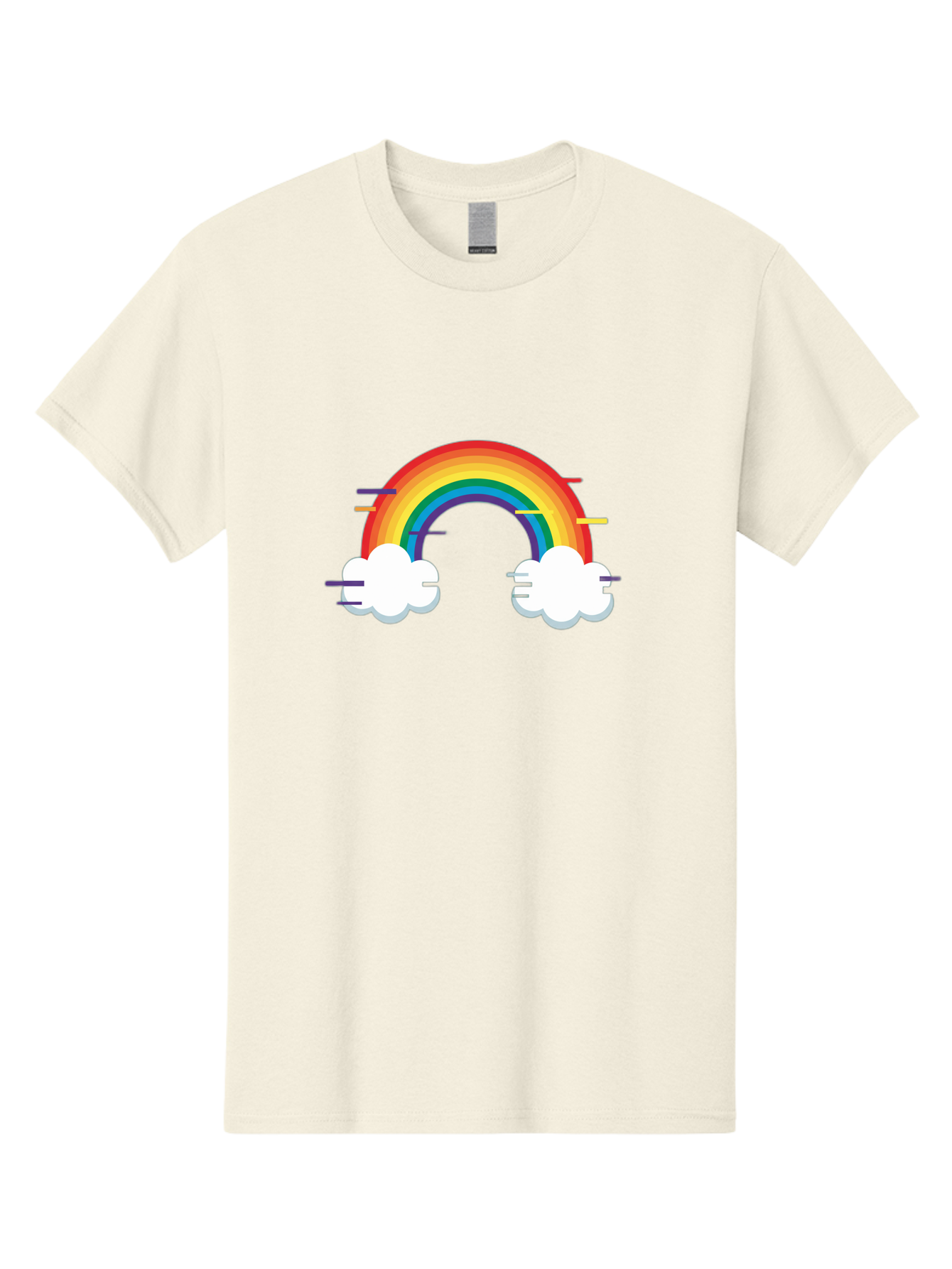 Rainbow-And-Clouds Men'S Graphic Tee, 100% Cotton, Comfortable Casual Summer Wear, Machine Washable, Vintage Camera, Old Camera, Antique Camera, Black Camera, Classic Photography, Photography Equipment, Nostalgic Device, Film Camera, Bai284