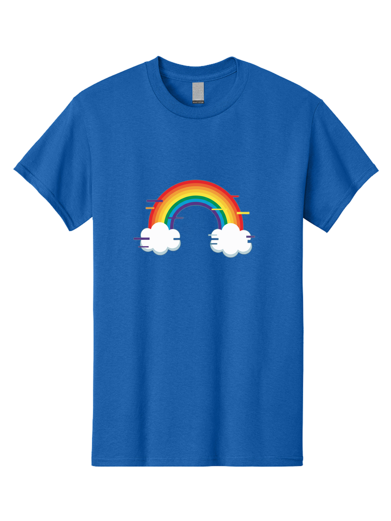 Rainbow-And-Clouds Men'S Graphic Tee, 100% Cotton, Comfortable Casual Summer Wear, Machine Washable, Vintage Camera, Old Camera, Antique Camera, Black Camera, Classic Photography, Photography Equipment, Nostalgic Device, Film Camera, Bai284