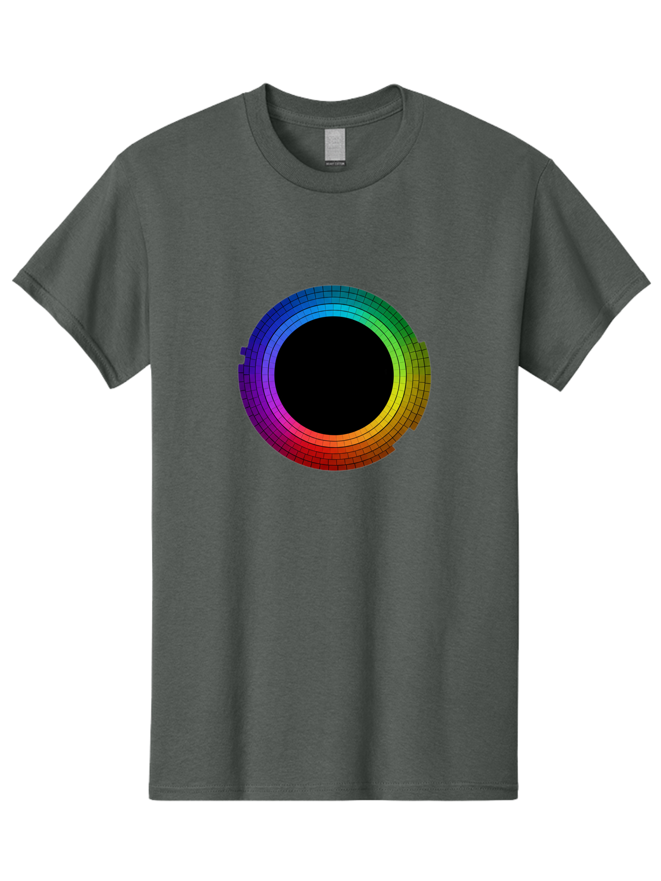 Rainbow-Circle Men'S Graphic Tee, 100% Cotton, Comfortable Casual Summer Wear, Machine Washable, Vintage Camera, Old Camera, Antique Camera, Black Camera, Classic Photography, Photography Equipment, Nostalgic Device, Film Camera, Camera Art Bai291